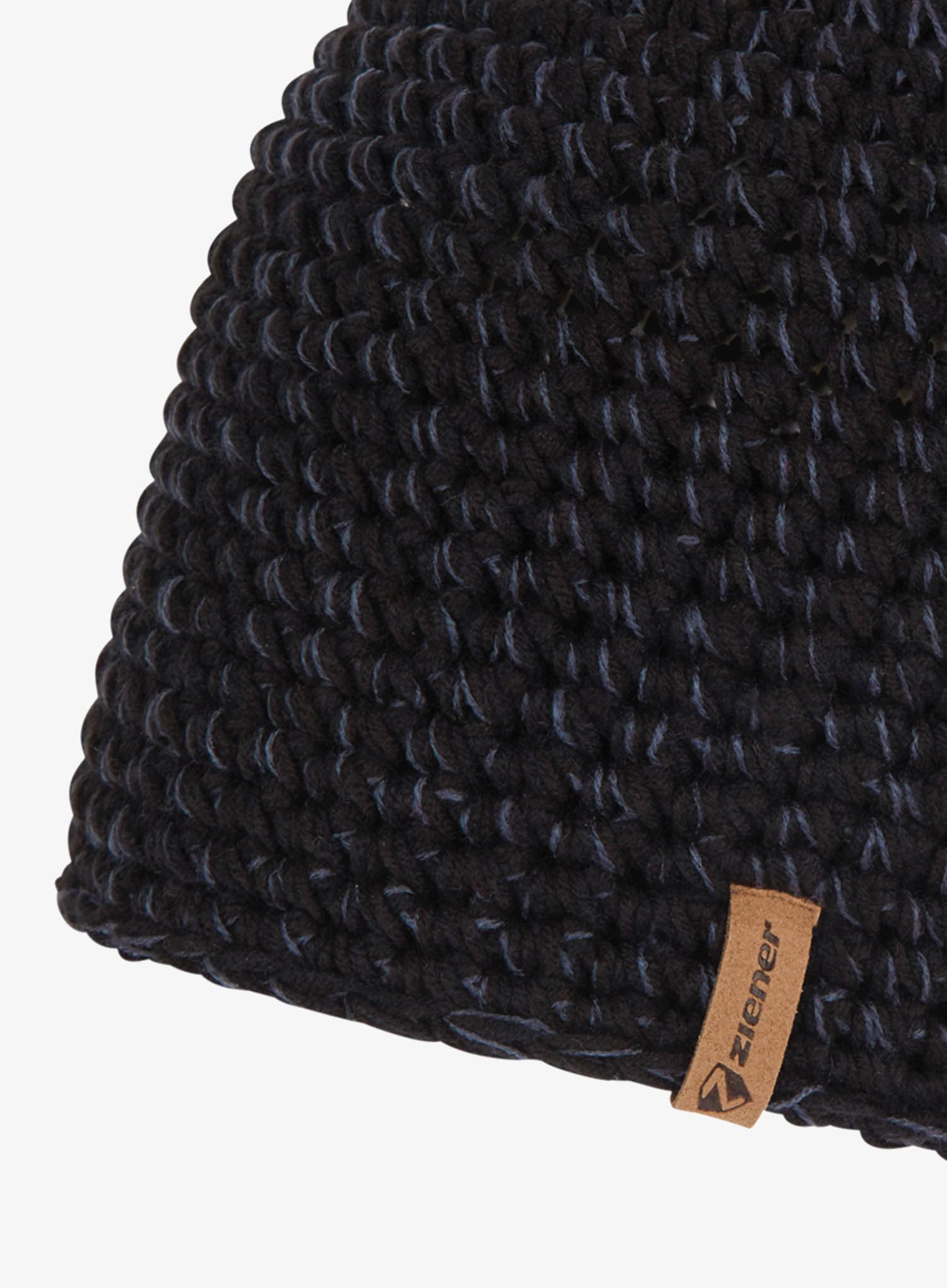 Zimní čepice Ziener Intercontinental - black/ombre