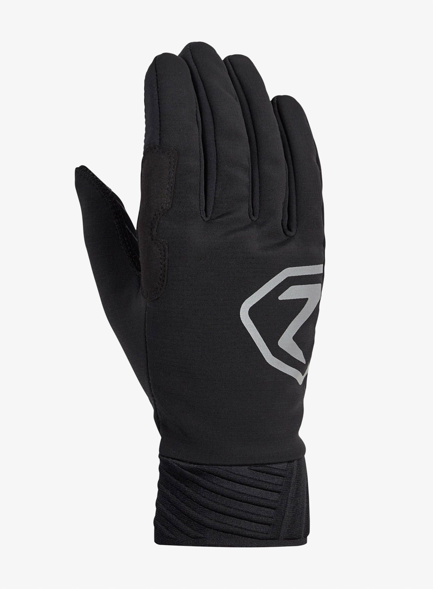 Větruvzdorné rukavice Ziener Ironikus WS Touch - black