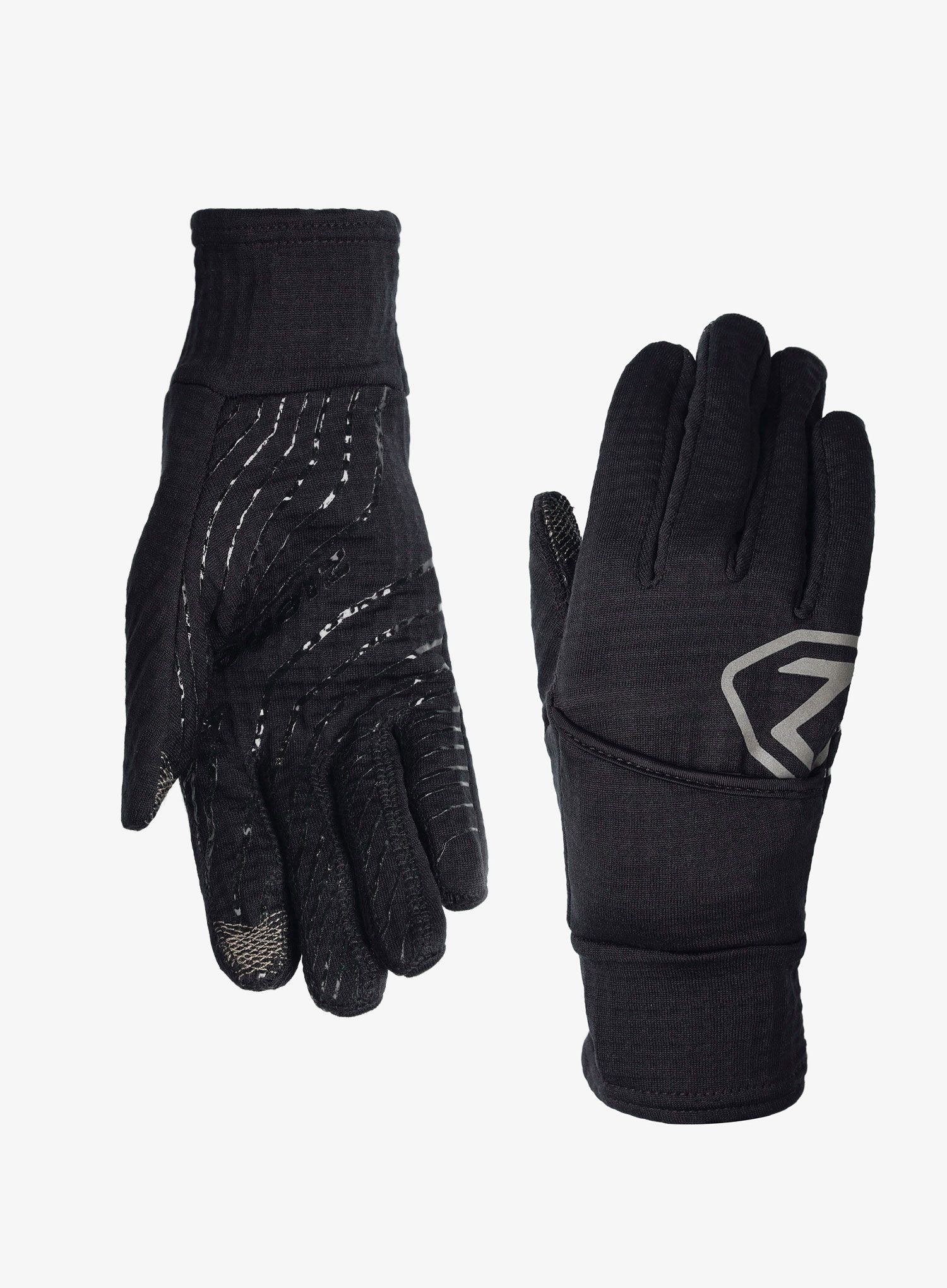 Rukavice na hory Ziener Ivano Touch- black