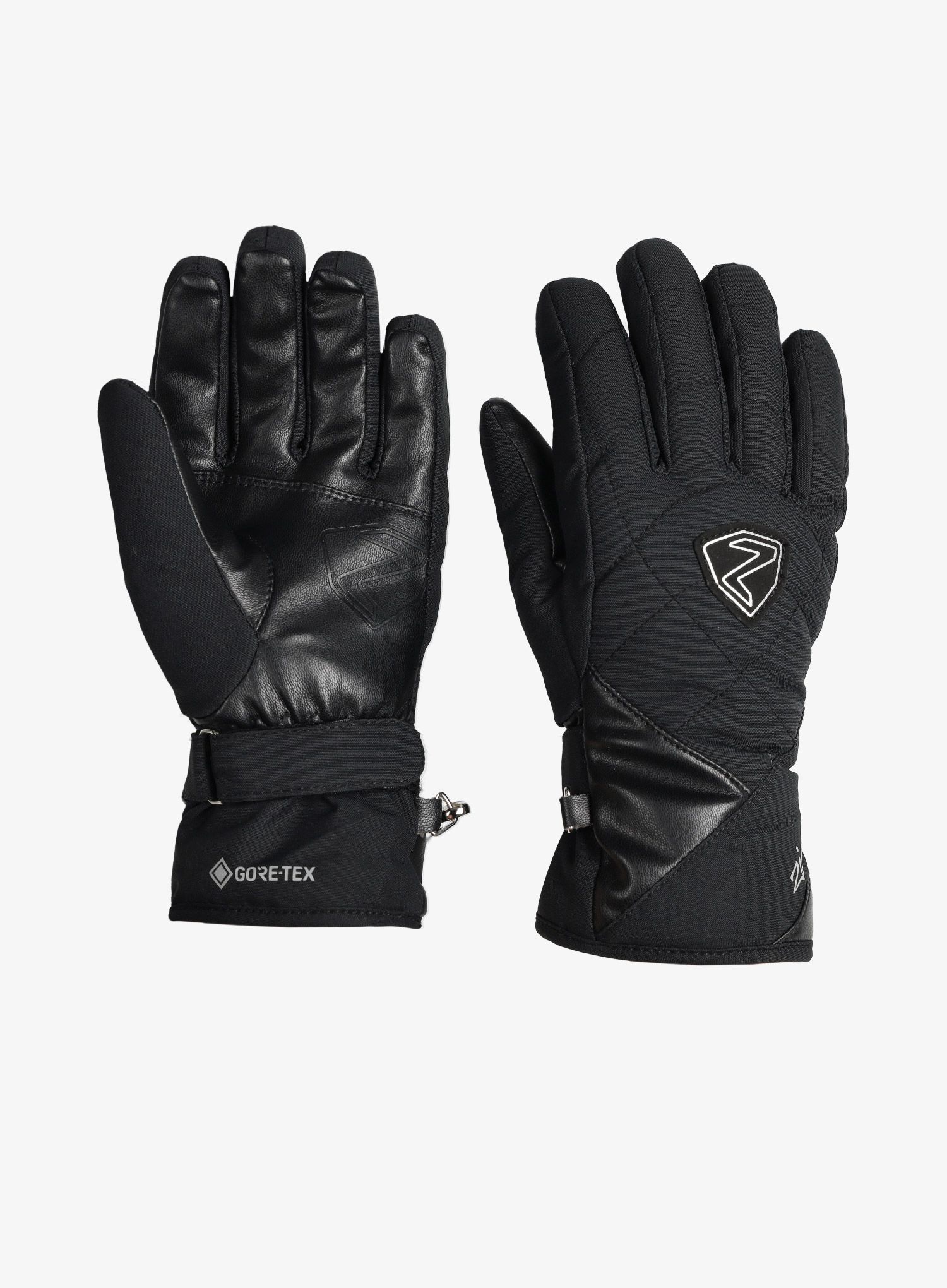 Lyžařské rukavice dámské Ziener Kamea GTX- black