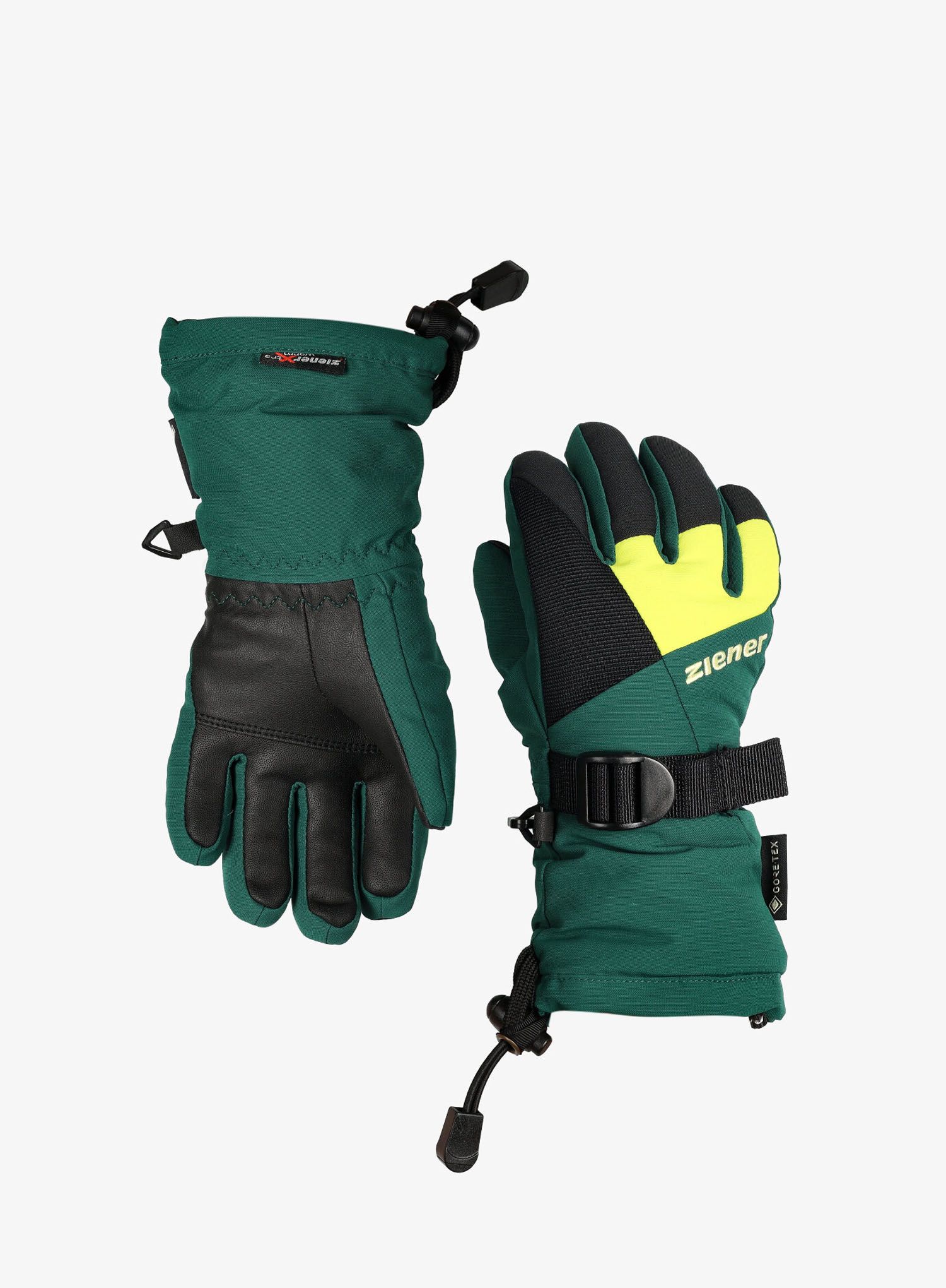 Dětské rukavice Ziener Lani GTX Junior - deep green