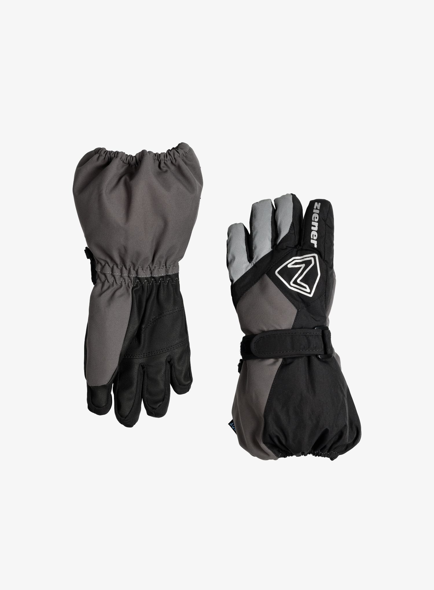 Dětské rukavice Ziener Lauro AS Glove Junior - black/magnet
