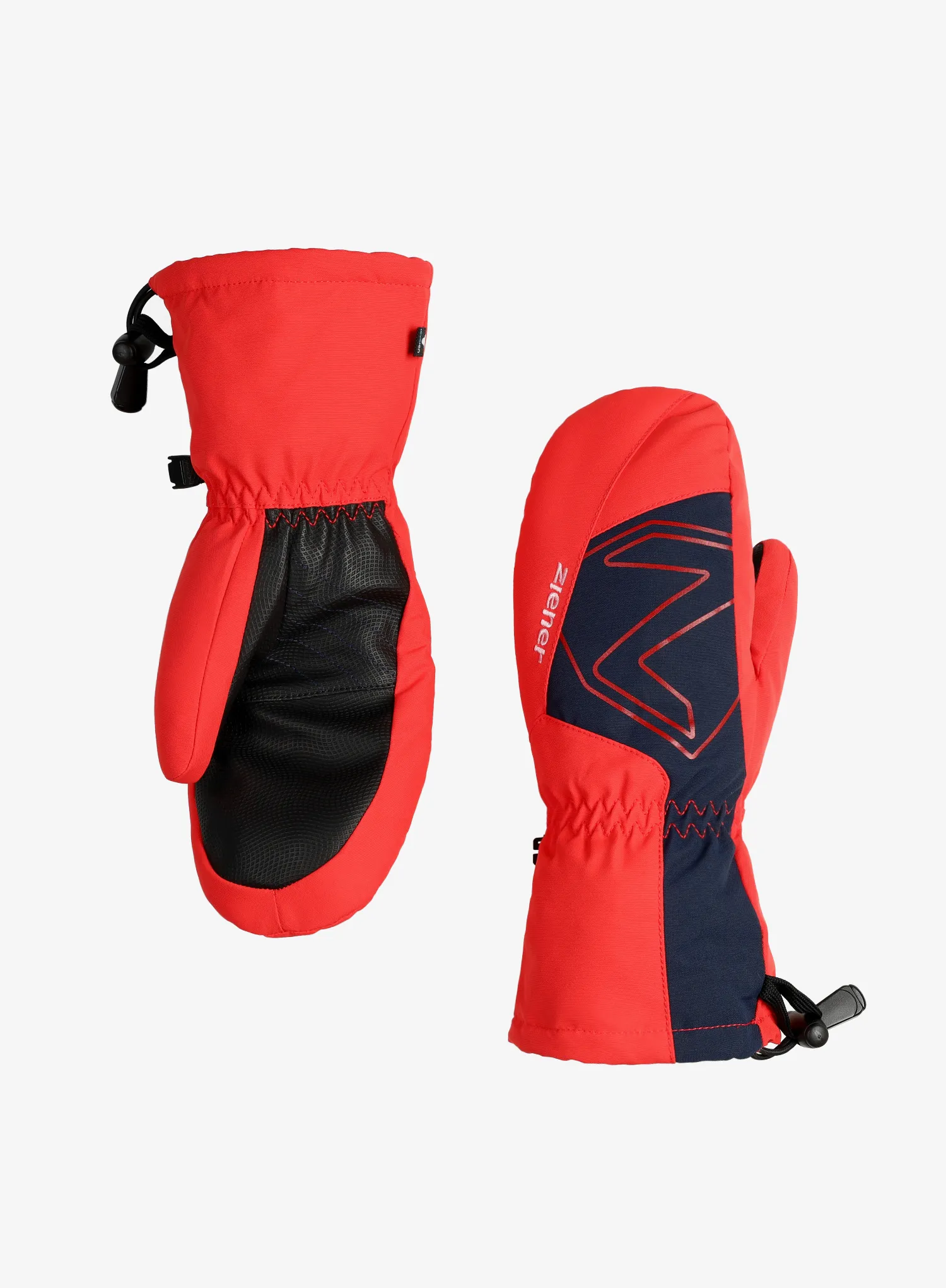 Dětské rukavice Ziener Lavalino AS AW Mitten Junior - fiery red