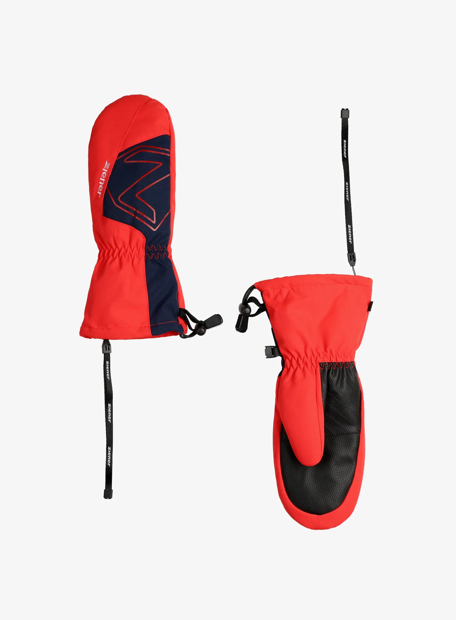 Dětské rukavice Ziener Lavalino AS AW Mitten Junior - fiery red