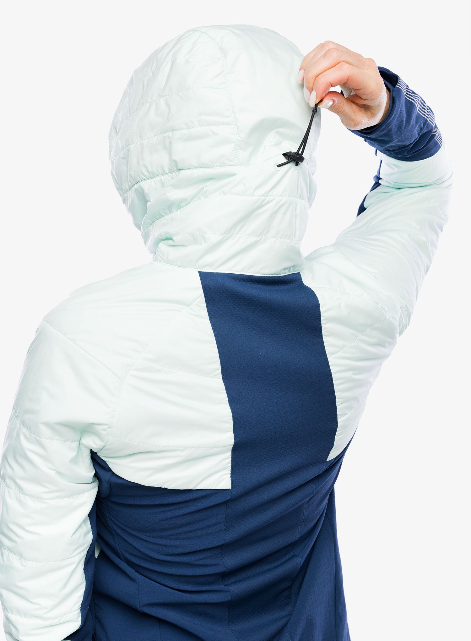 Hybridní bunda dámská Ziener Nacana - ice/hale navy