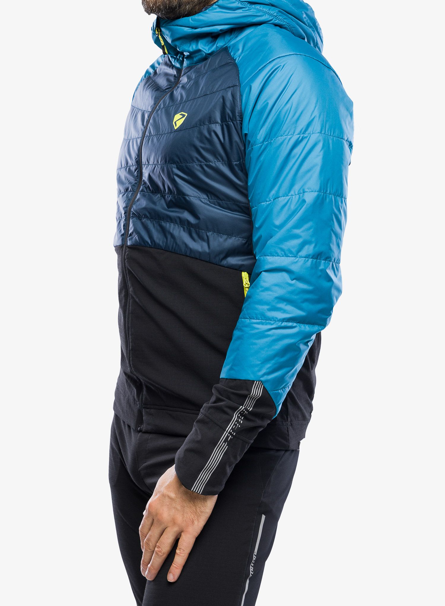Hybridní bunda Ziener Nakos - teal crystal/hale navy