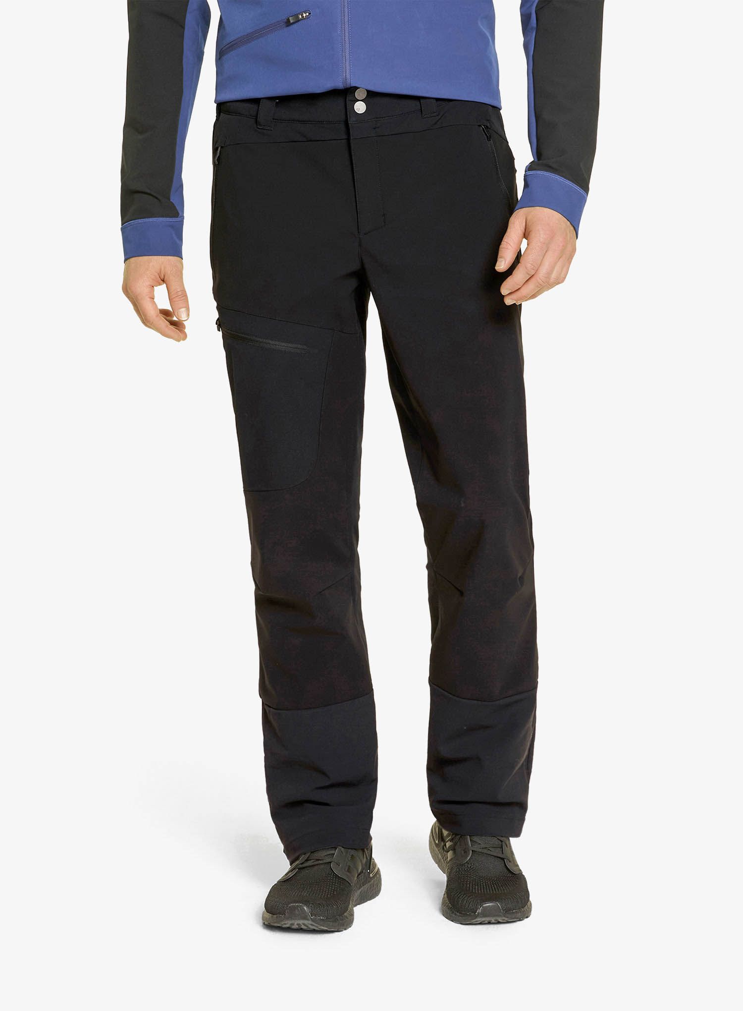 Softshell kalhoty Ziener Narak - black