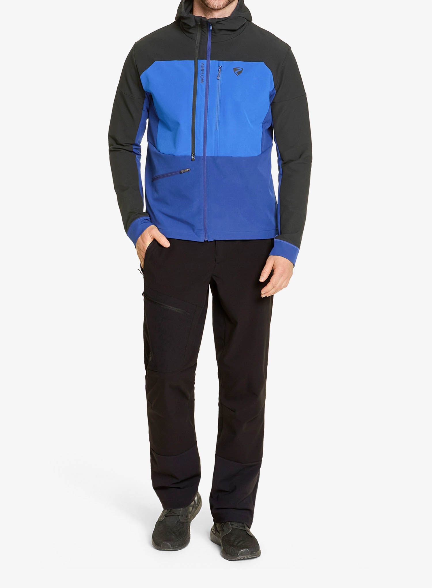 Softshell kalhoty Ziener Narak - black