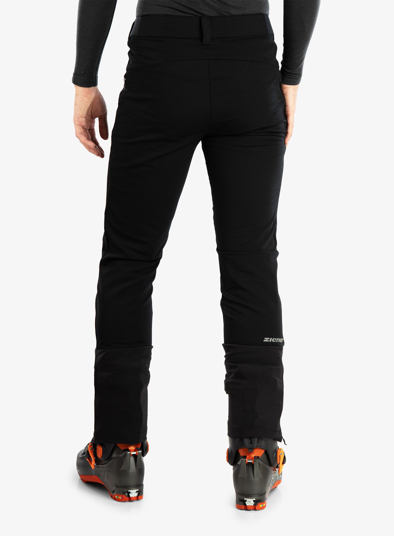 Softshellové kalhoty Ziener Narak - black/blk