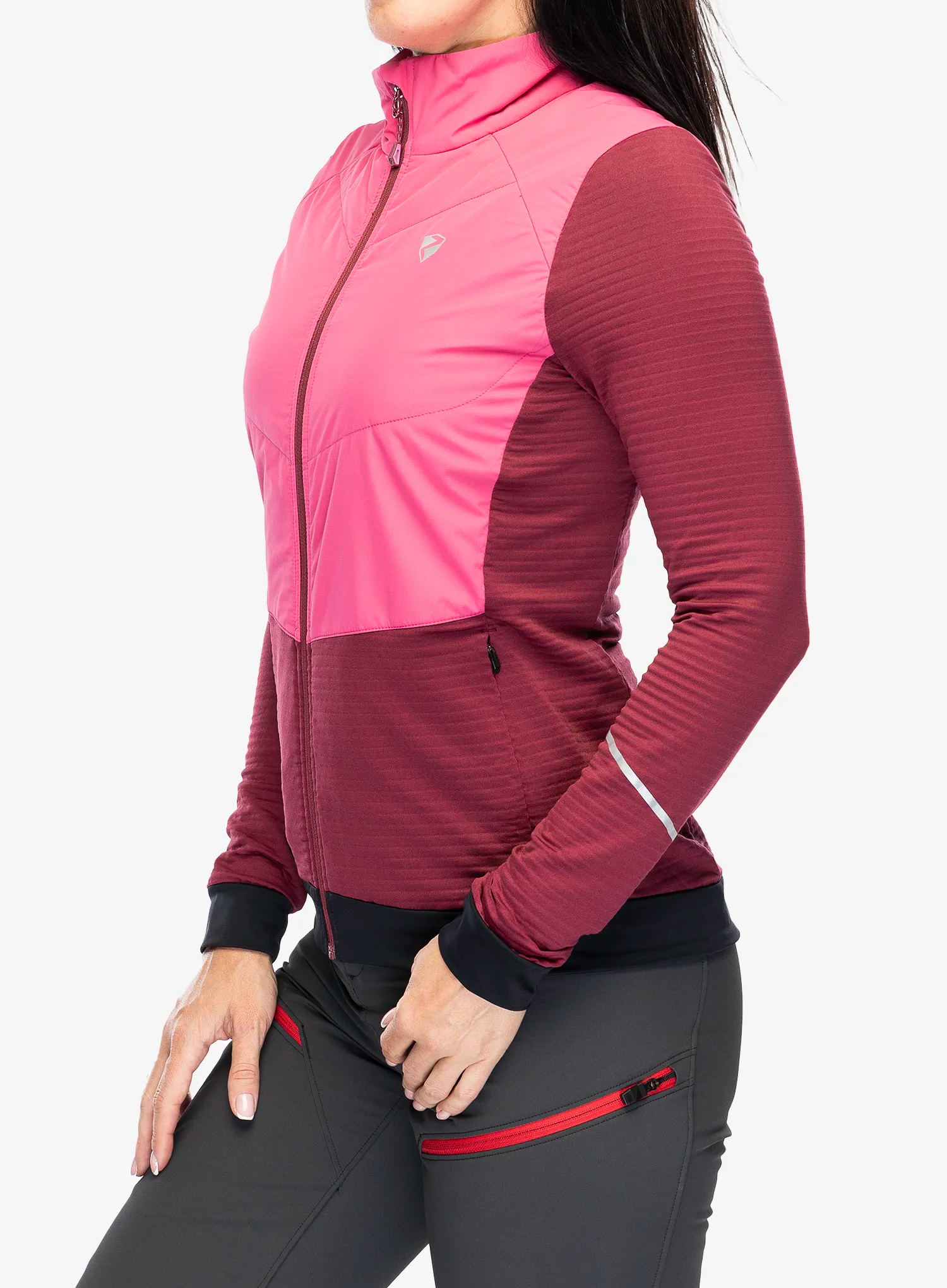 Dámská hybridní bunda Ziener Narina - polo pink