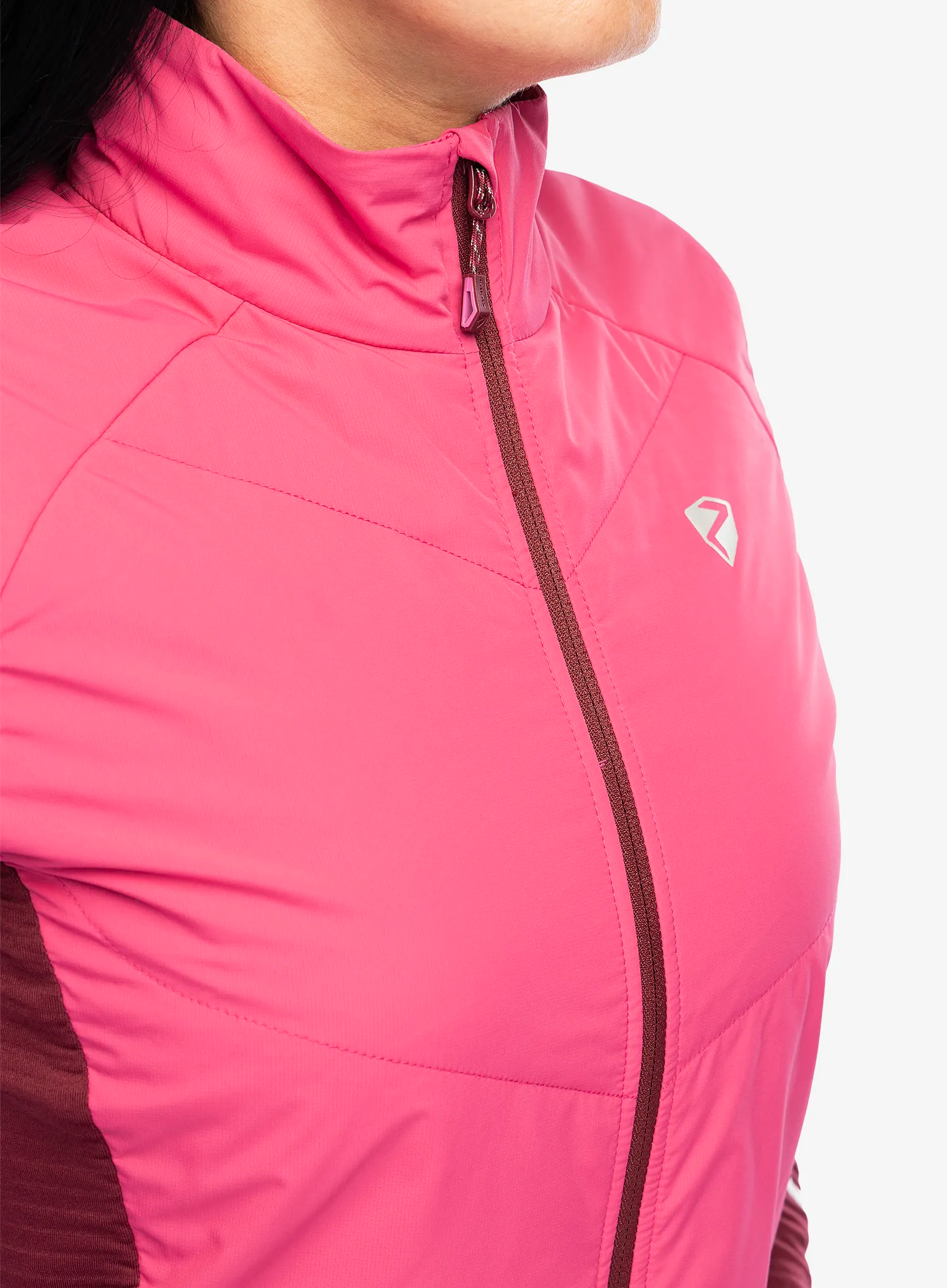 Dámská hybridní bunda Ziener Narina - polo pink