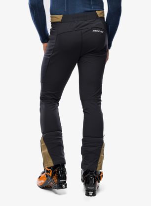 Softshell kalhoty Ziener Nawo - walnut/black