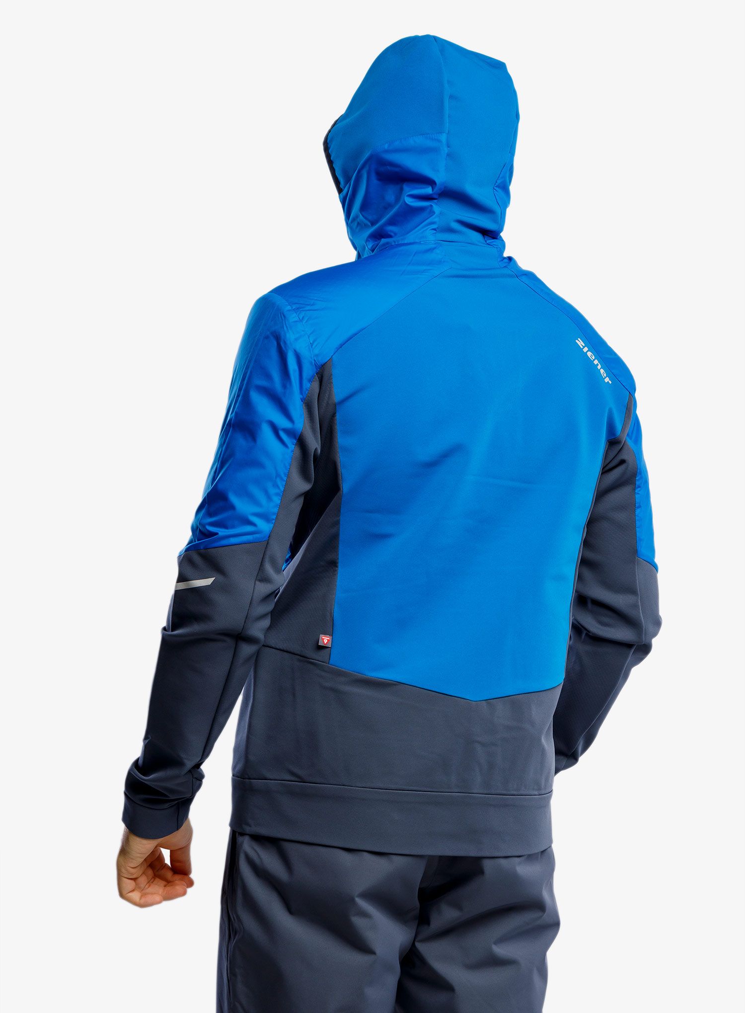 Pánská bunda na skialpinismus Ziener Nikolo - persian blue/ombre