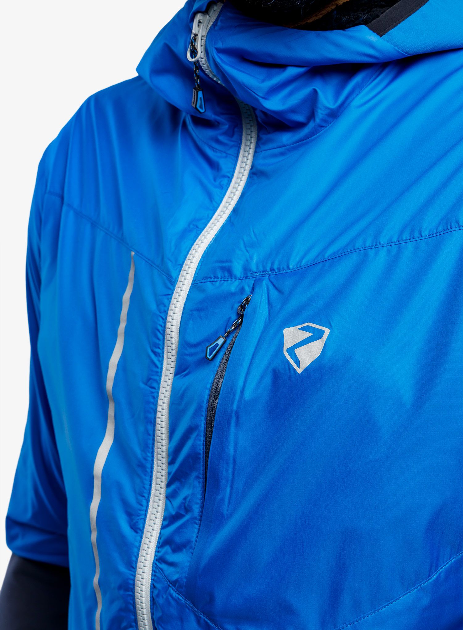 Pánská bunda na skialpinismus Ziener Nikolo - persian blue/ombre