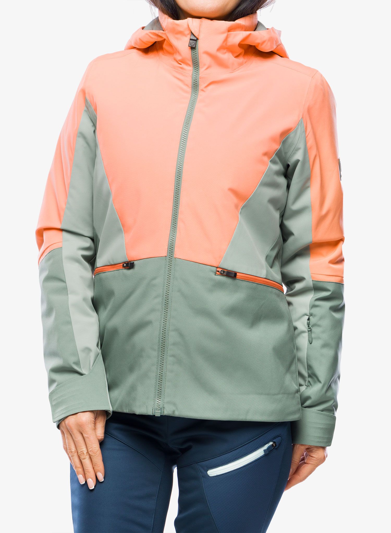 Dámská lyžařská bunda Ziener Taimi - vibrant peach