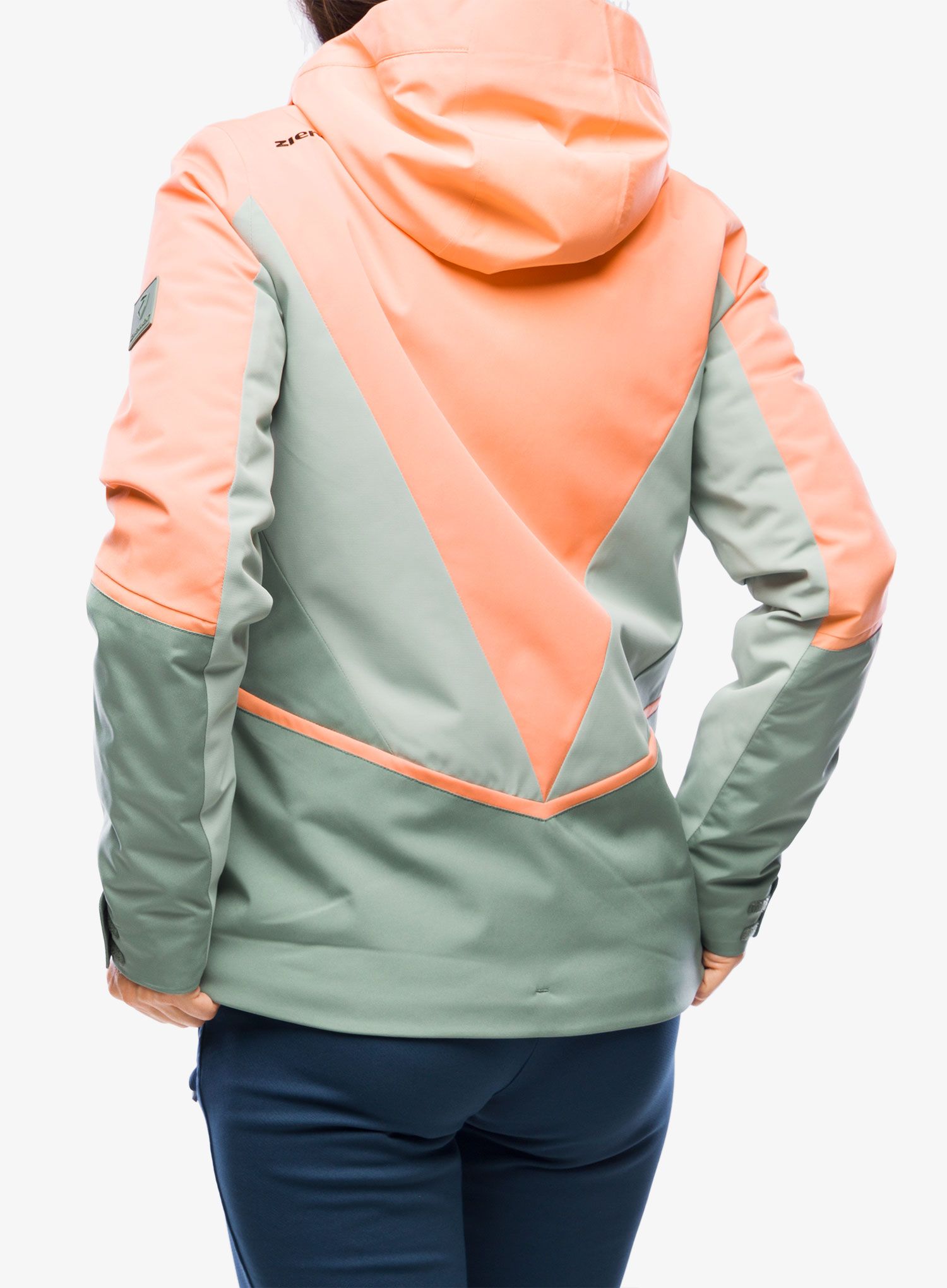 Dámská lyžařská bunda Ziener Taimi - vibrant peach