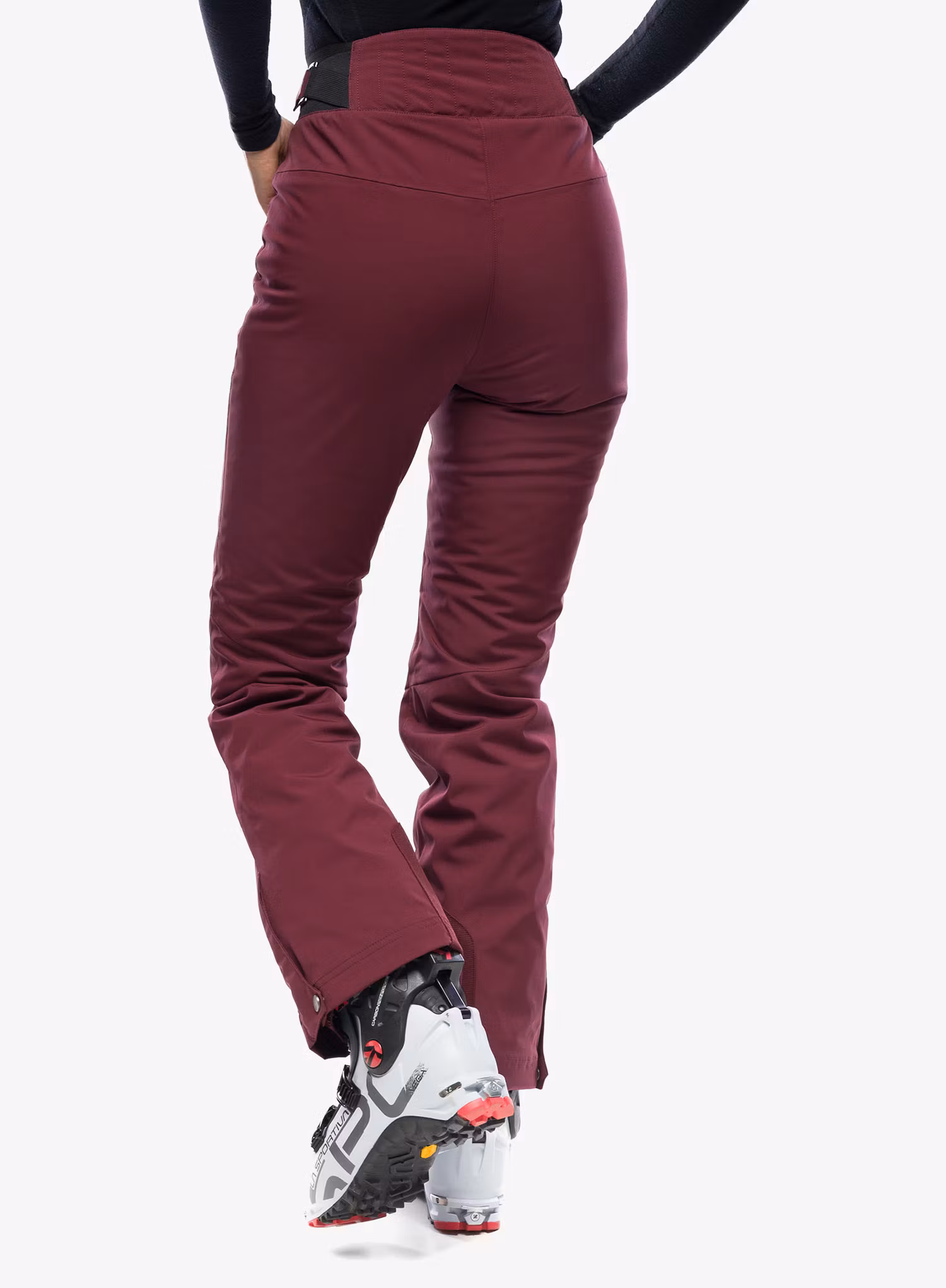 Lyžařské kalhoty dámské Ziener Tilla - velvet red