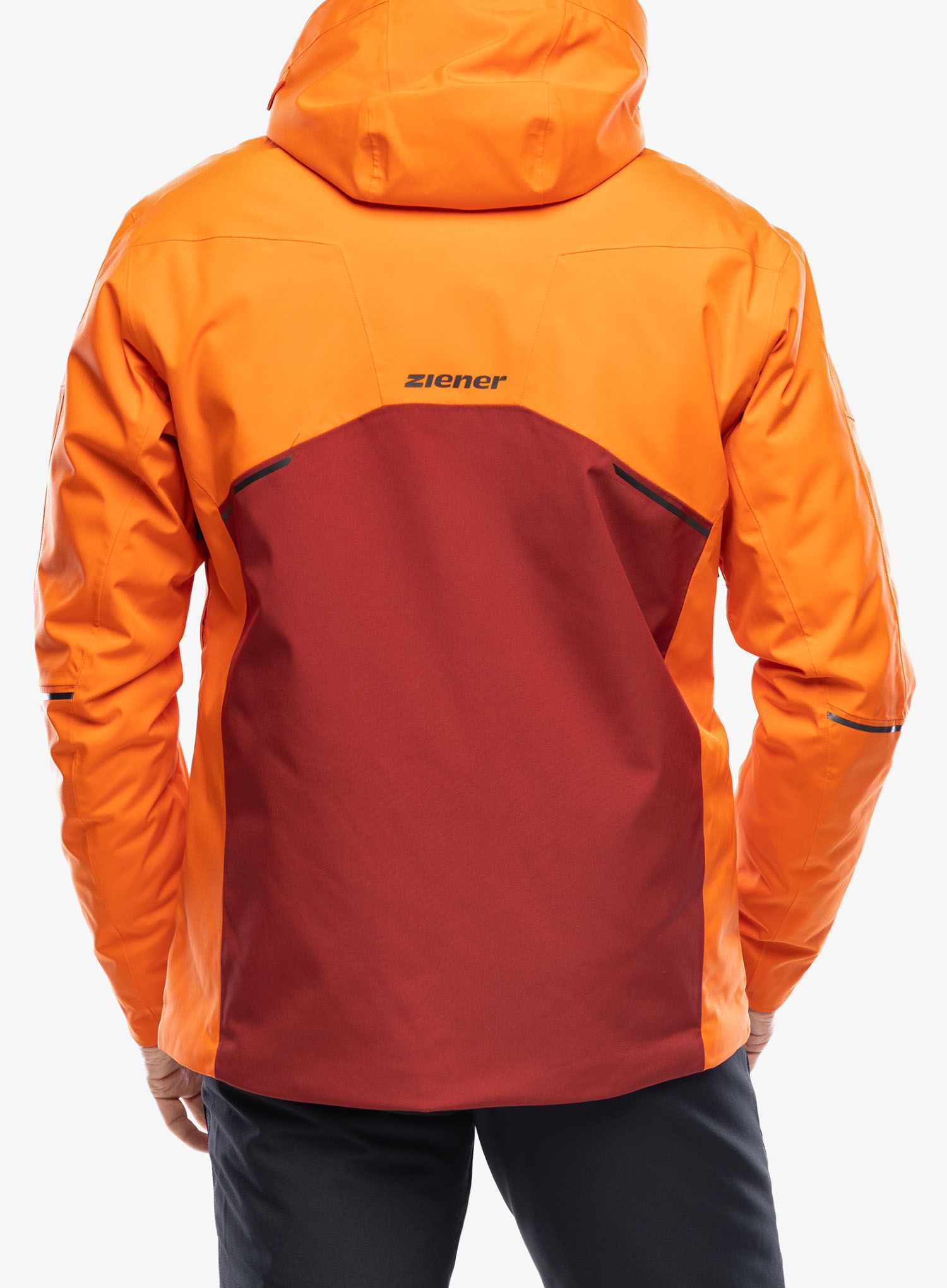Lyžařská bunda pánská Ziener Toaca - burnt orange