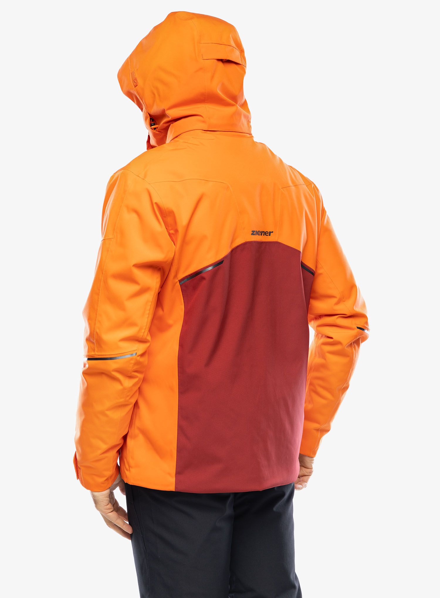 Lyžařská bunda pánská Ziener Toaca - burnt orange