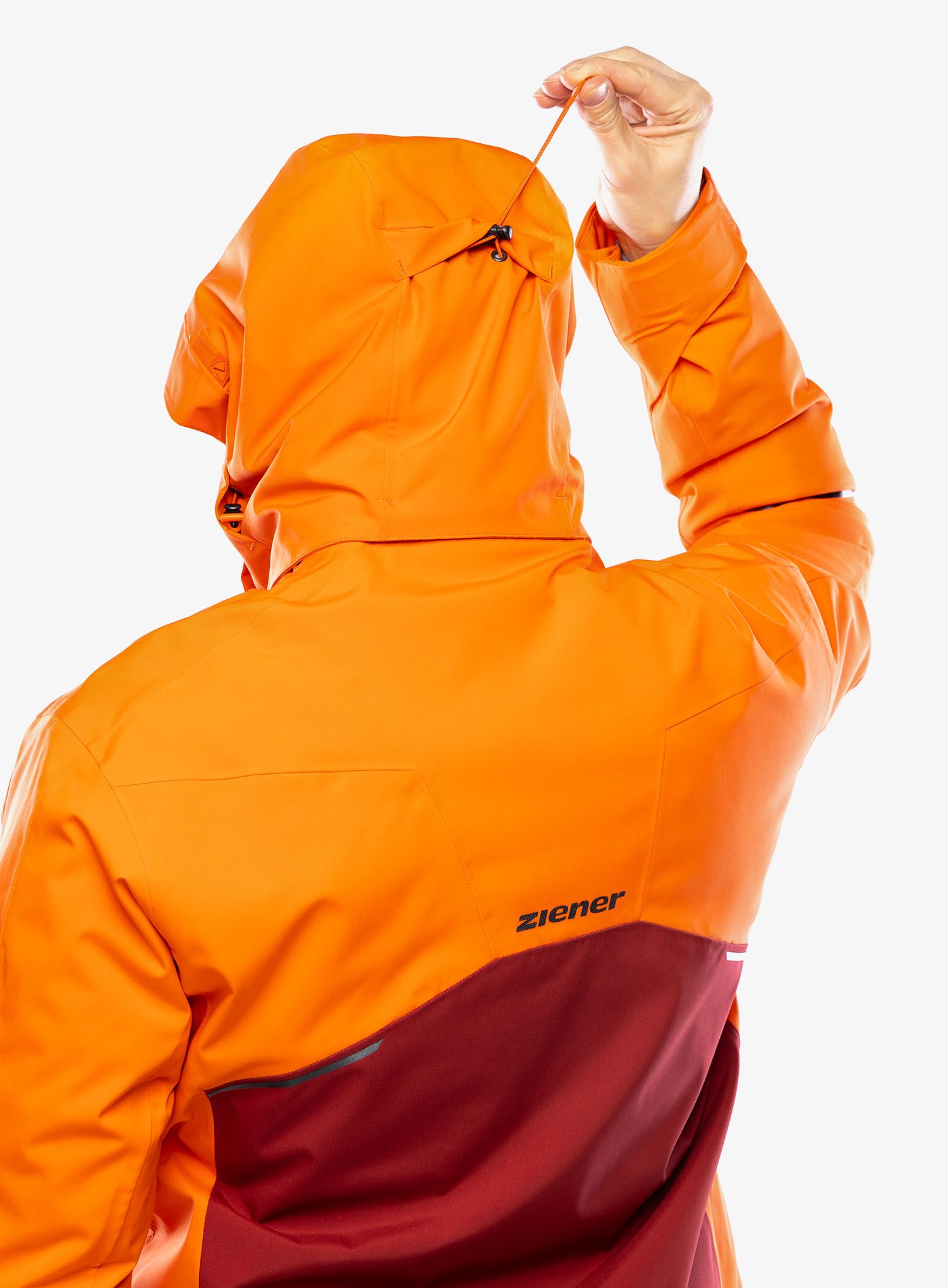 Lyžařská bunda pánská Ziener Toaca - burnt orange