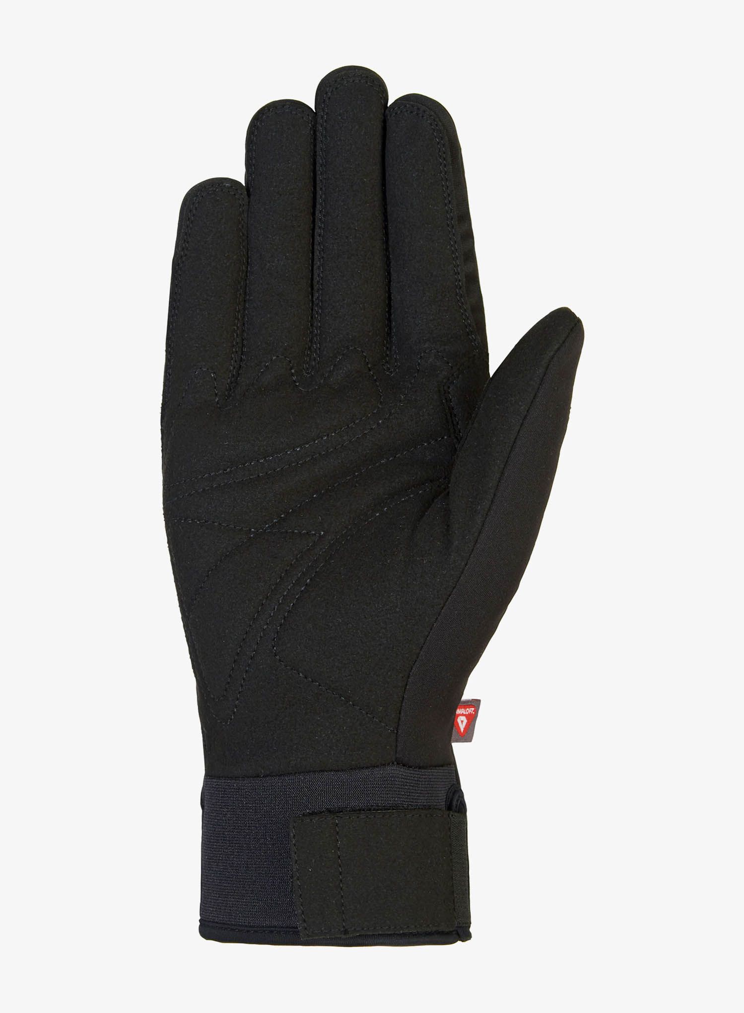 Softshellové rukavice Ziener Ultimo PR - black/lime