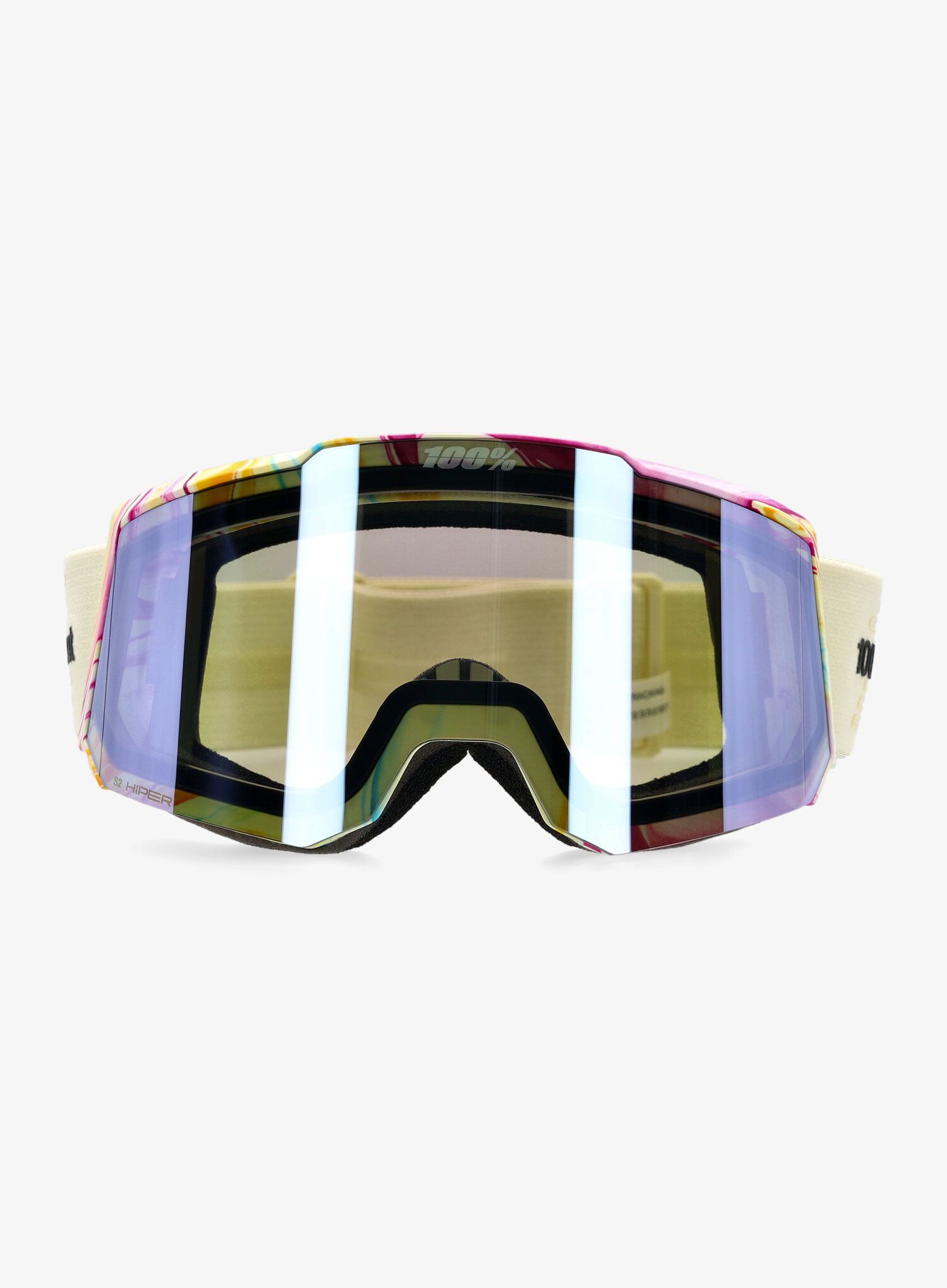 Lyžařské brýle 100% Snowcraft S Hiper - mirror silver flash lens
