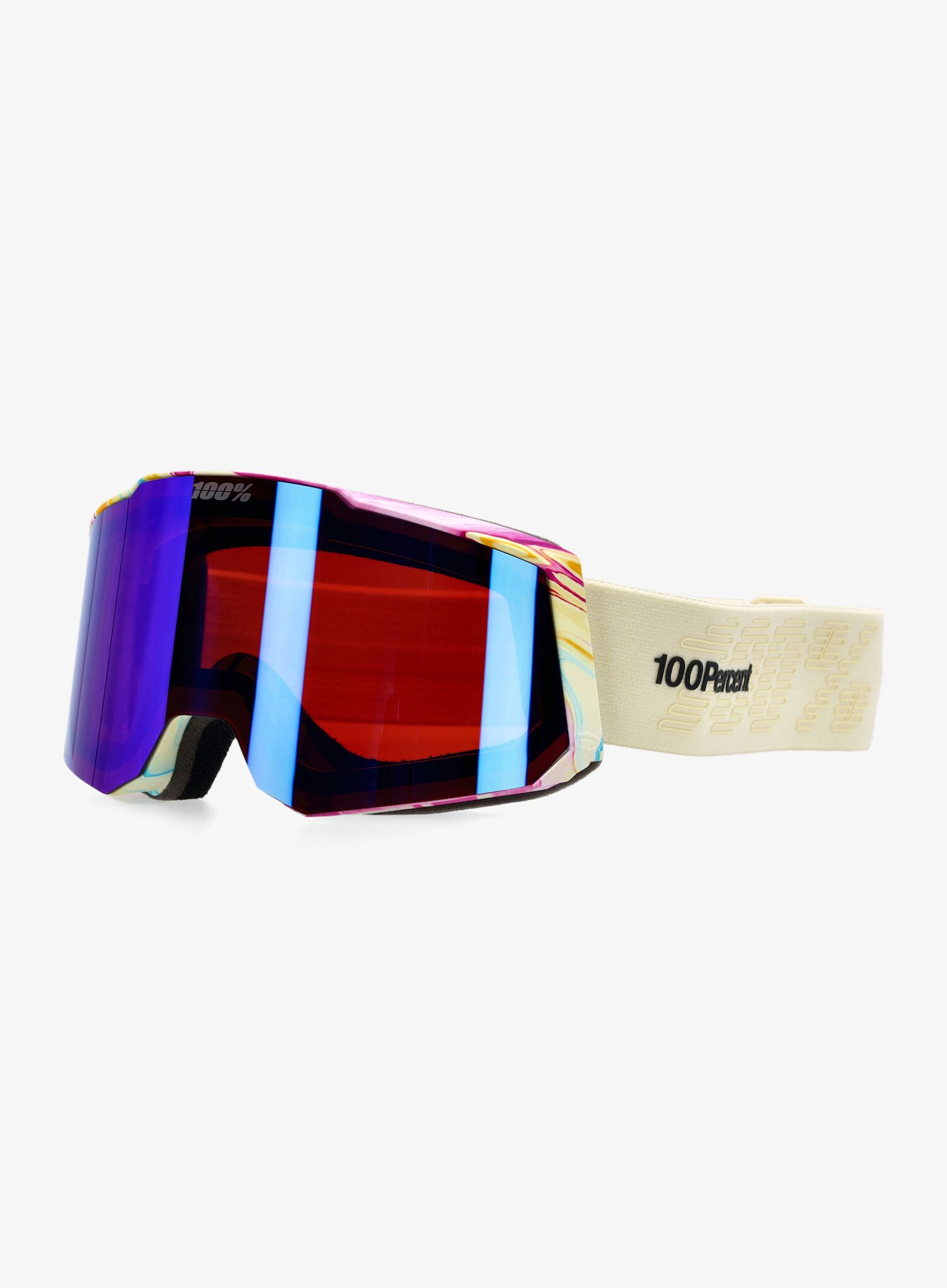 Lyžařské brýle 100% Snowcraft S Hiper - mirror silver flash lens