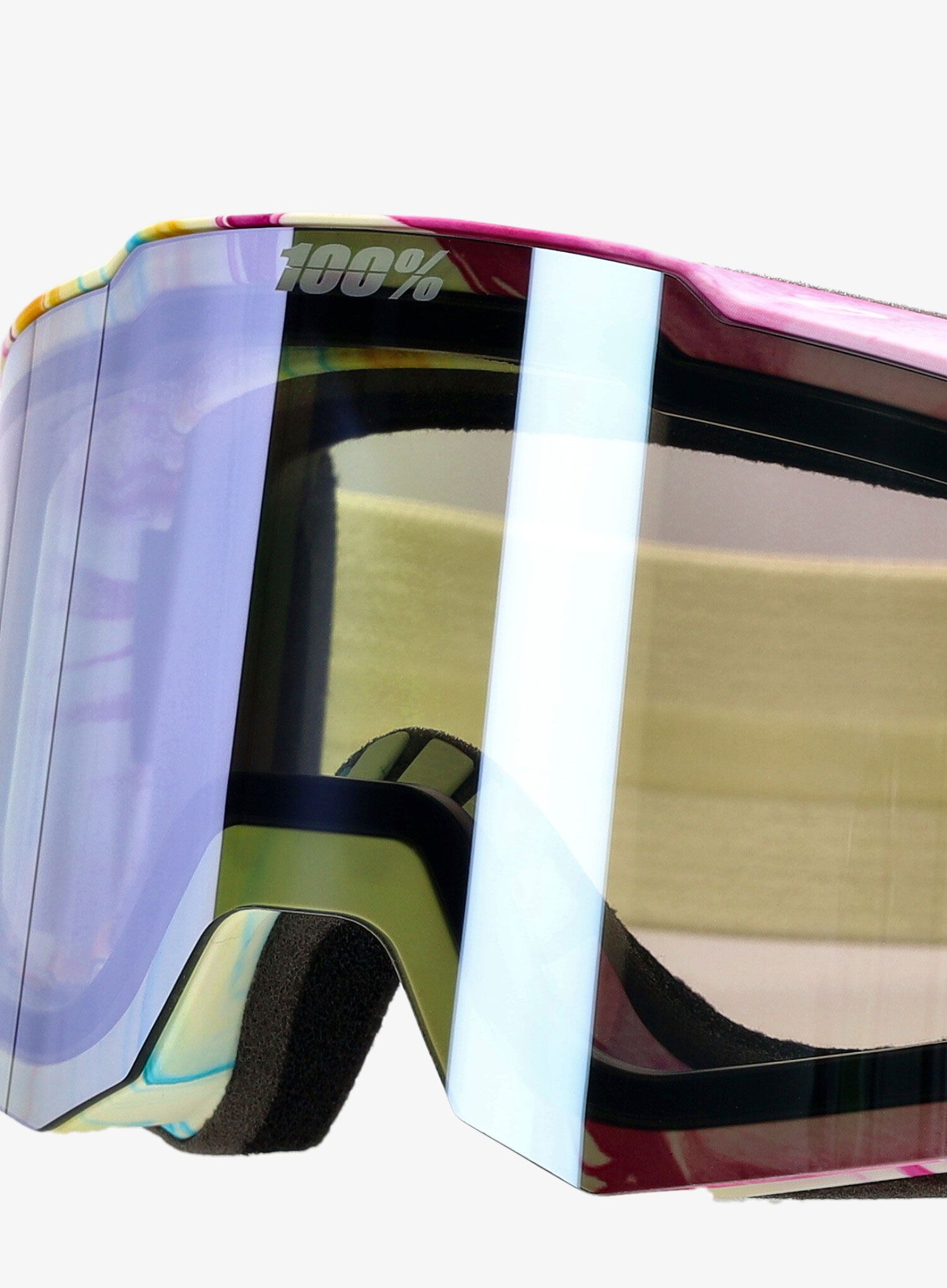 Lyžařské brýle 100% Snowcraft S Hiper - mirror silver flash lens