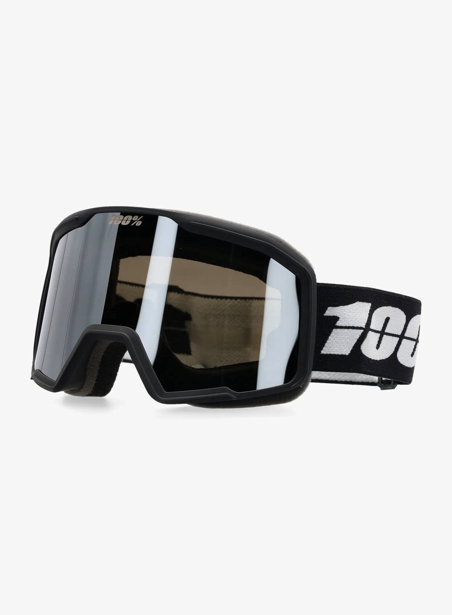 Lyžařské brýle 100% Valnor - black/mirror silver lens
