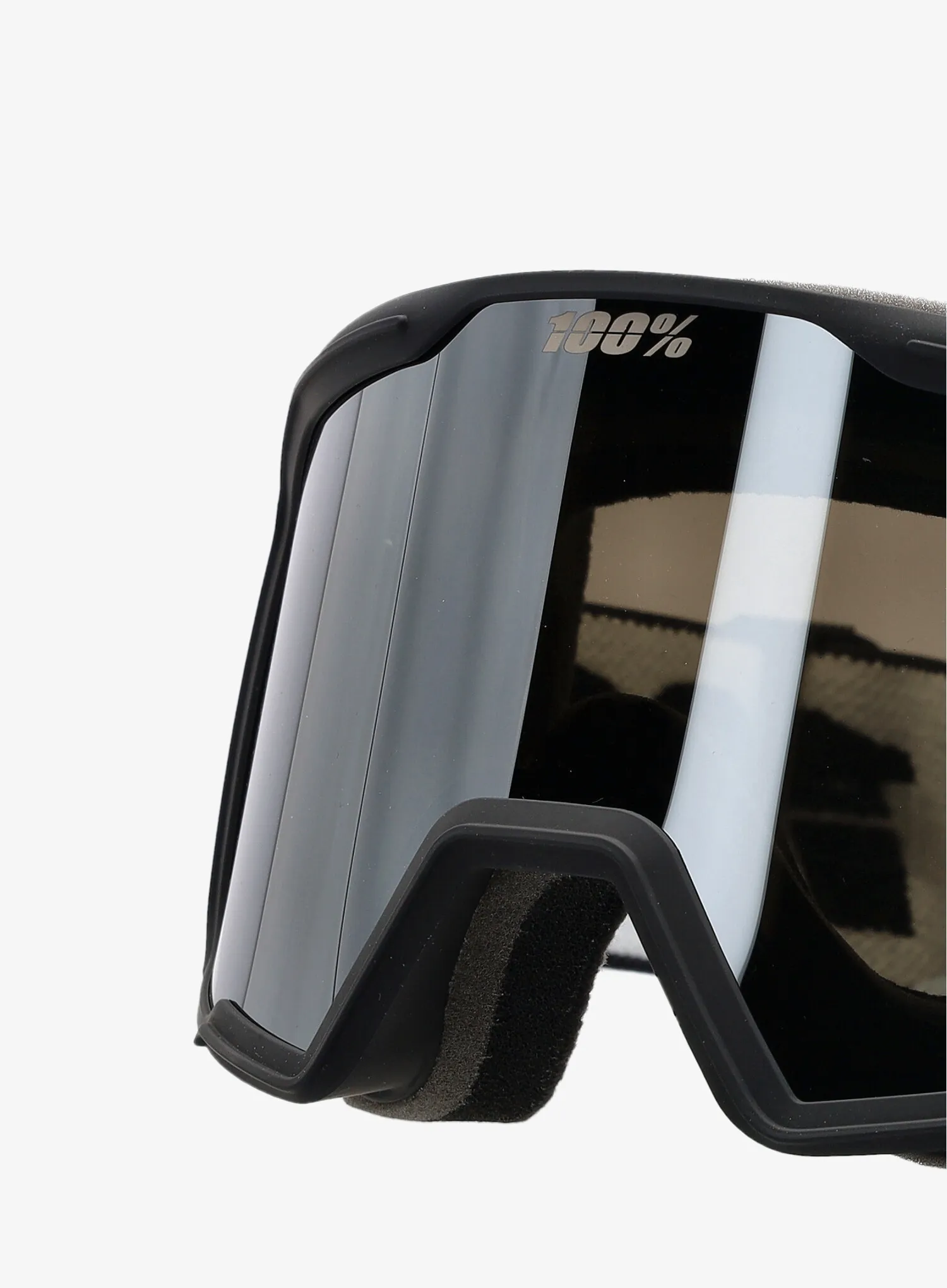 Lyžařské brýle 100% Valnor - black/mirror silver lens