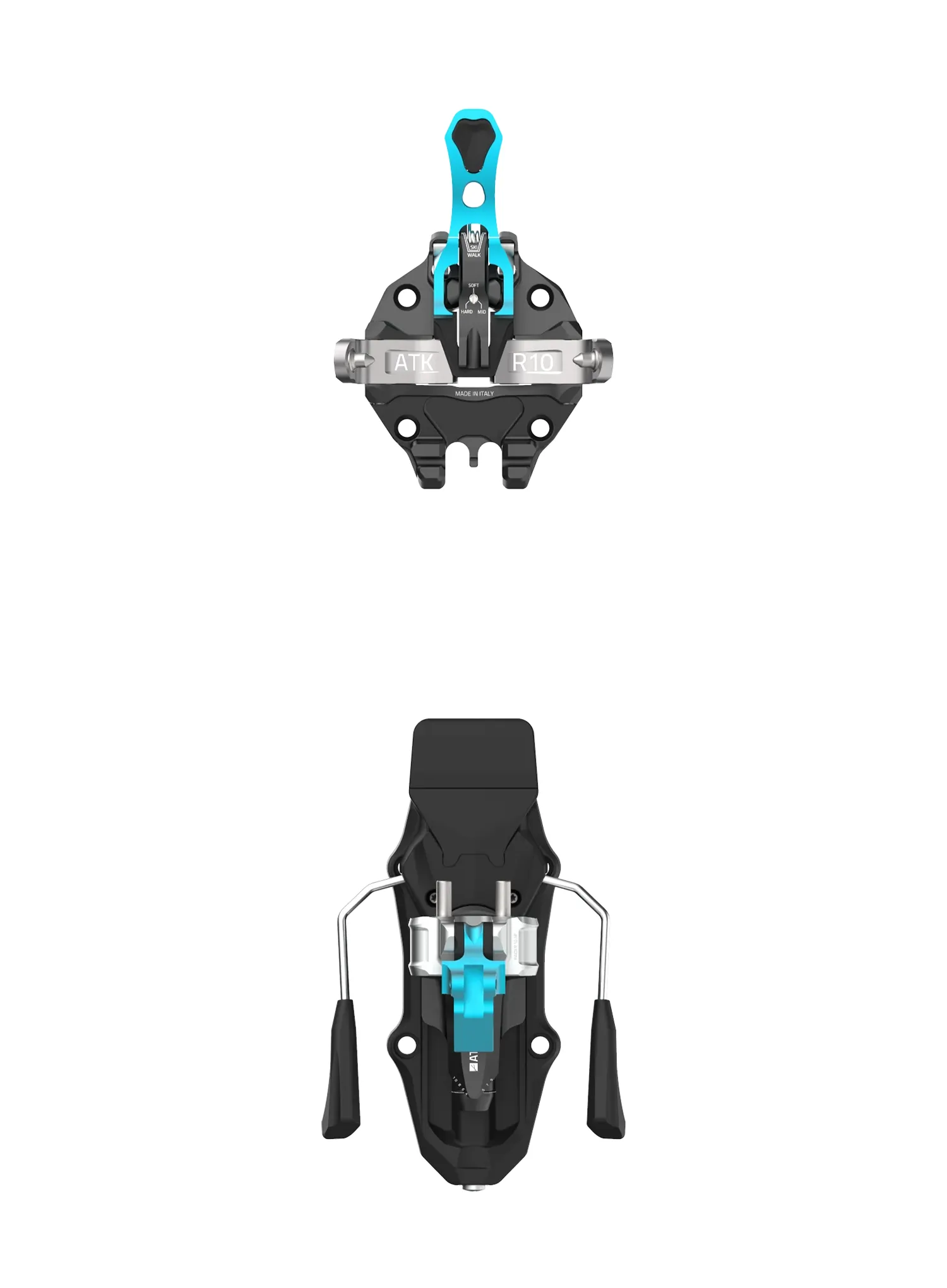 Skialpové vázání ATK Raider 10 AP - light blue