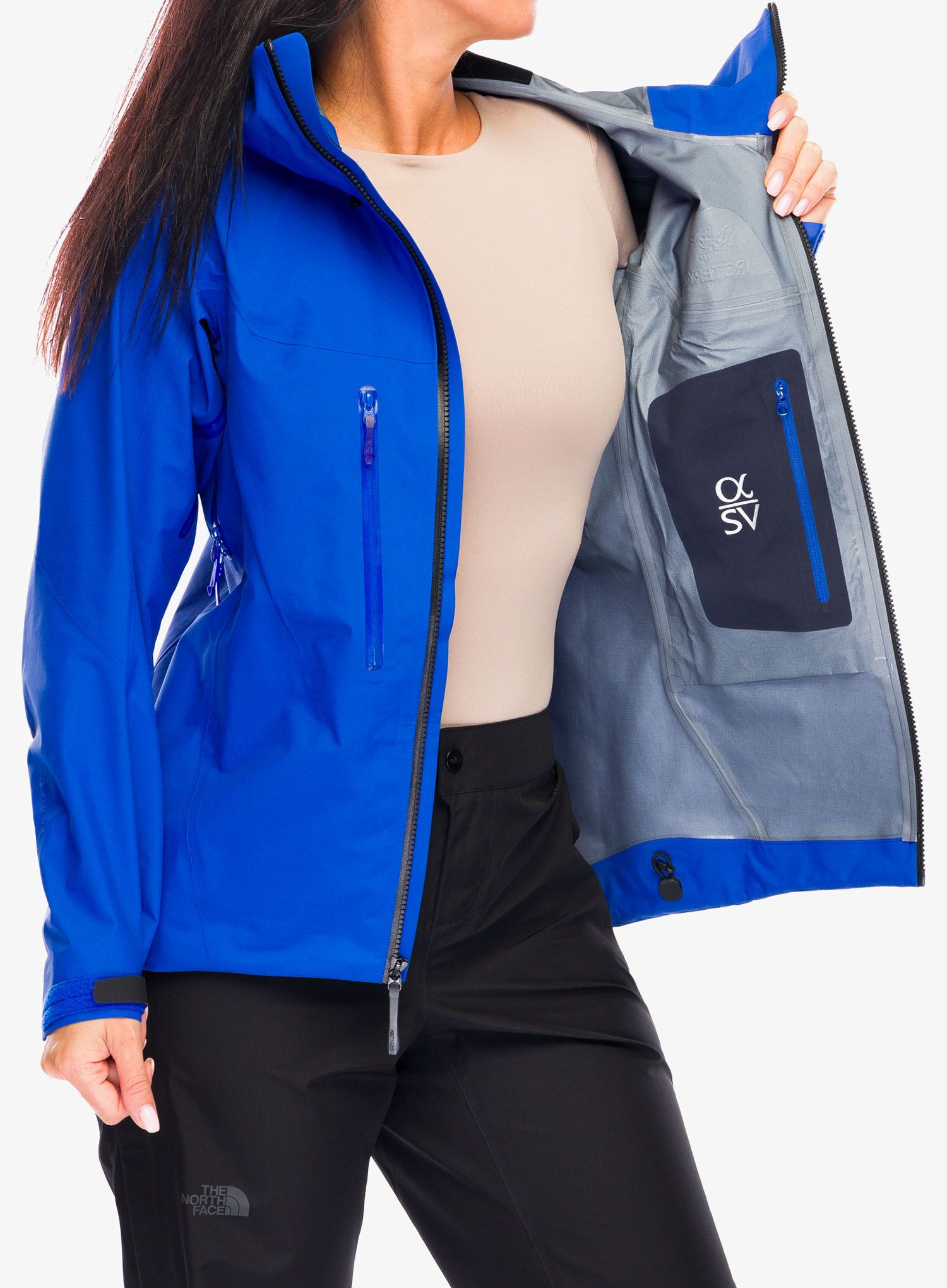 GORE TEX bunda dámská Arcteryx Alpha SV Jacket - vitality