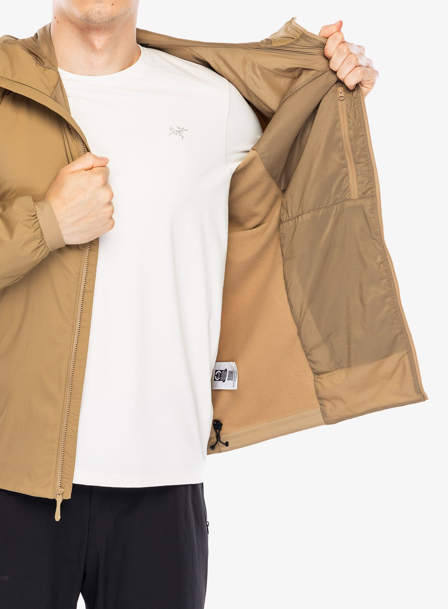 Zateplená bunda Arcteryx Atom Hoody - canvas II