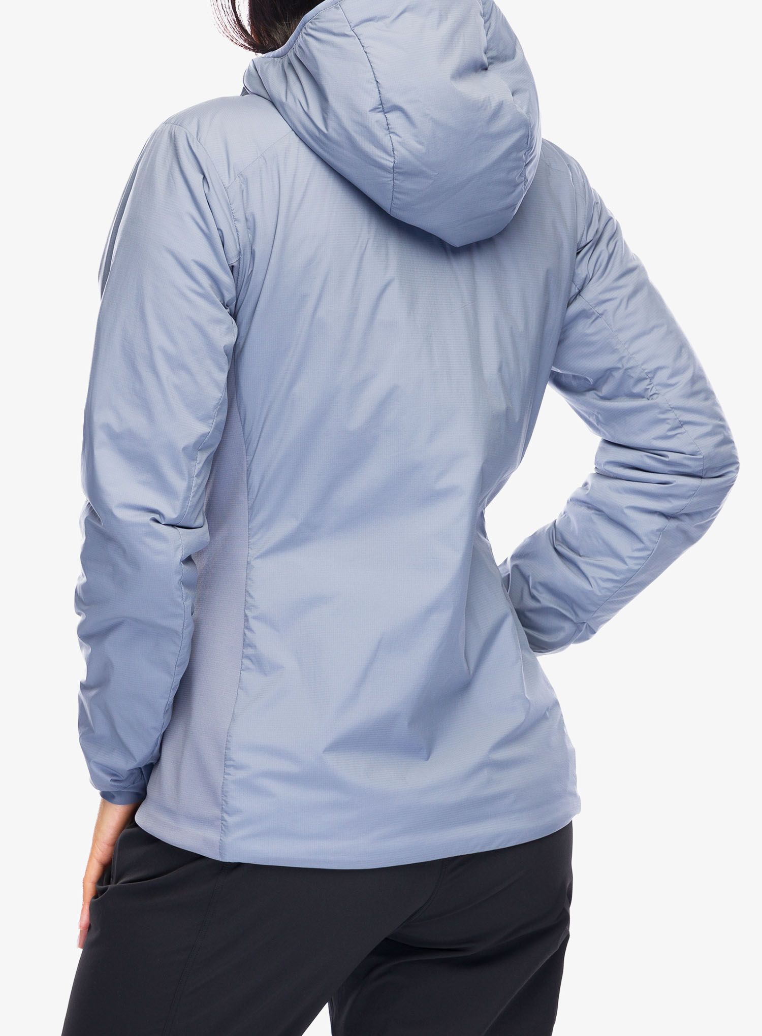 Zateplená bunda dámská Arcteryx Atom Hoody - stratus