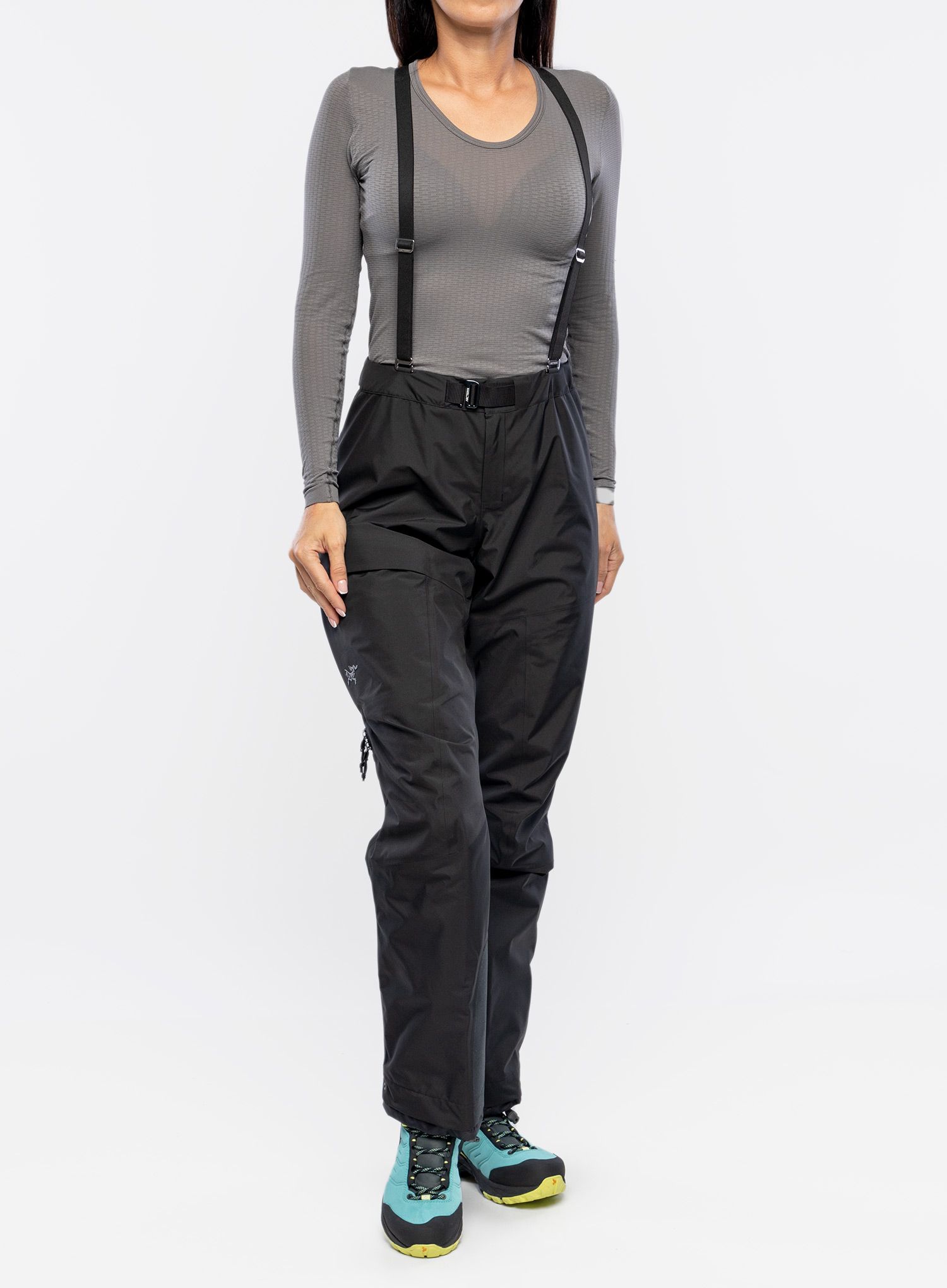 Nepromokavé kalhoty dámské Arcteryx Beta AR Pant - black/black