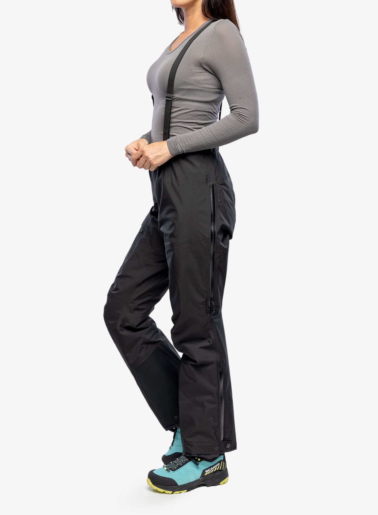 Nepromokavé kalhoty dámské Arcteryx Beta AR Pant - black/black