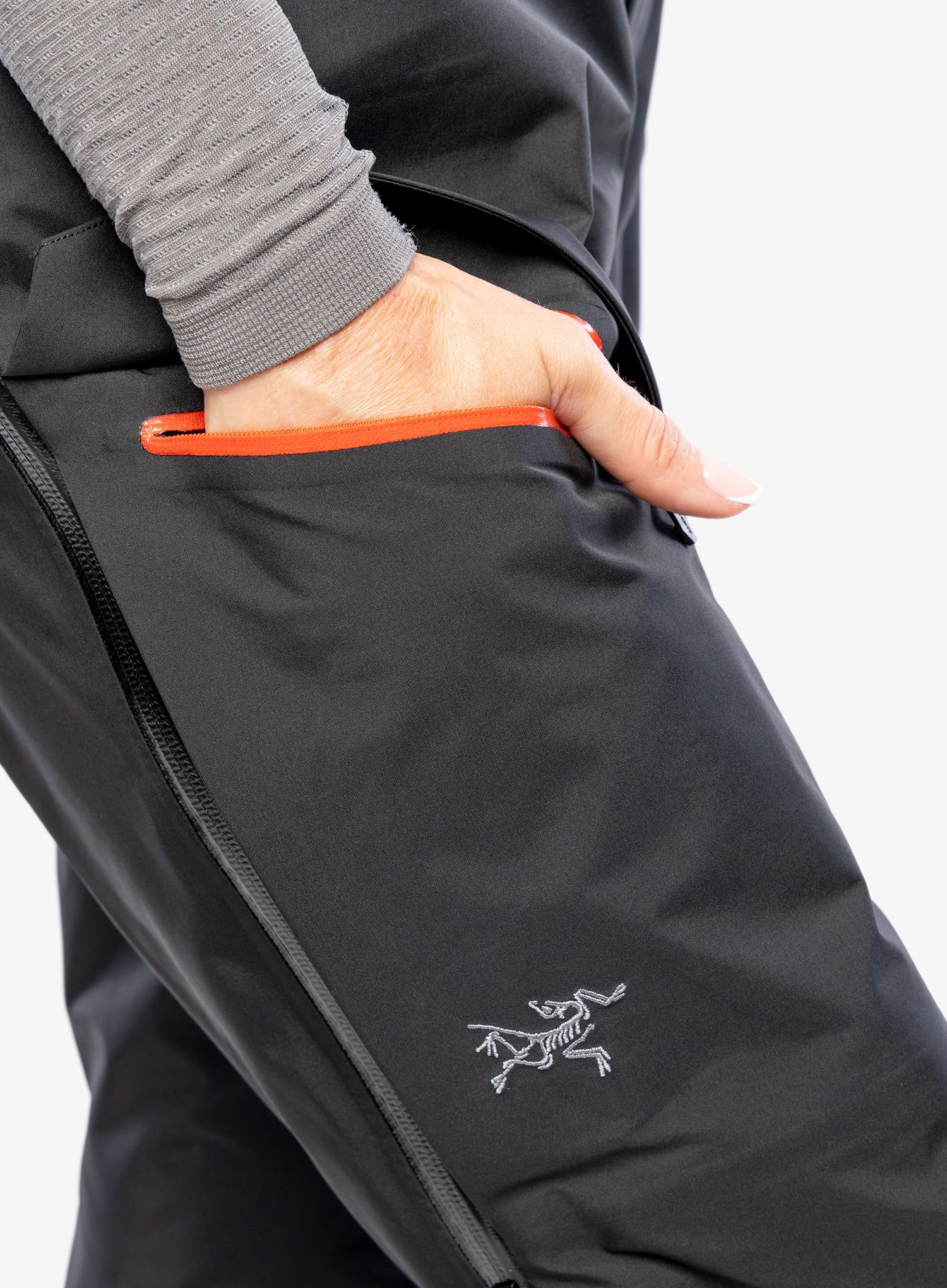 Nepromokavé kalhoty dámské Arcteryx Beta AR Pant - black/black