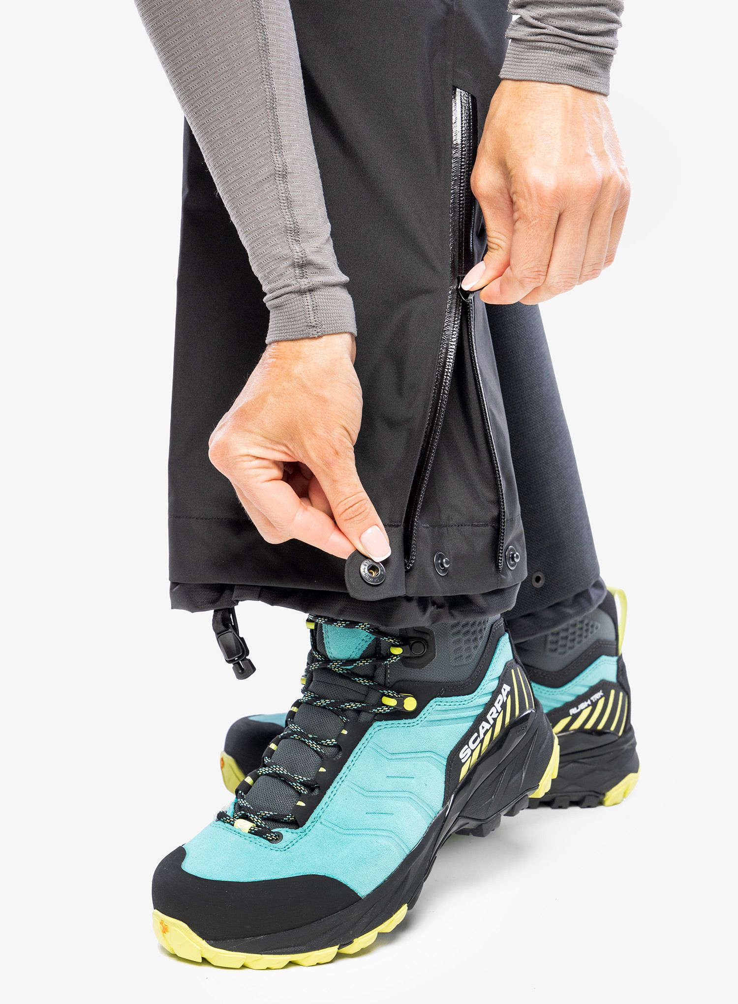 Nepromokavé kalhoty dámské Arcteryx Beta AR Pant - black/black