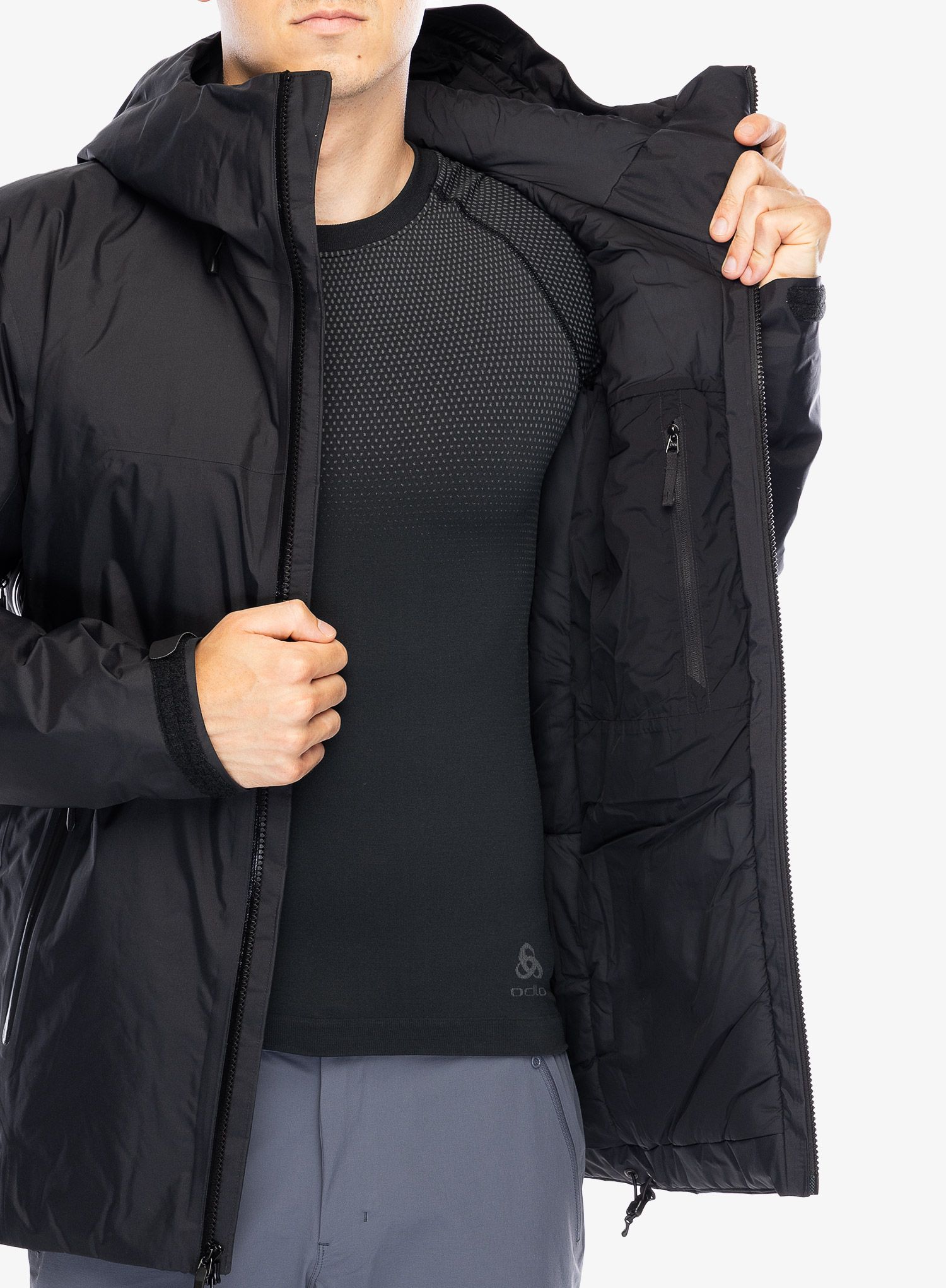GORE TEX bunda Arcteryx Beta Insulated Jacket - black/black