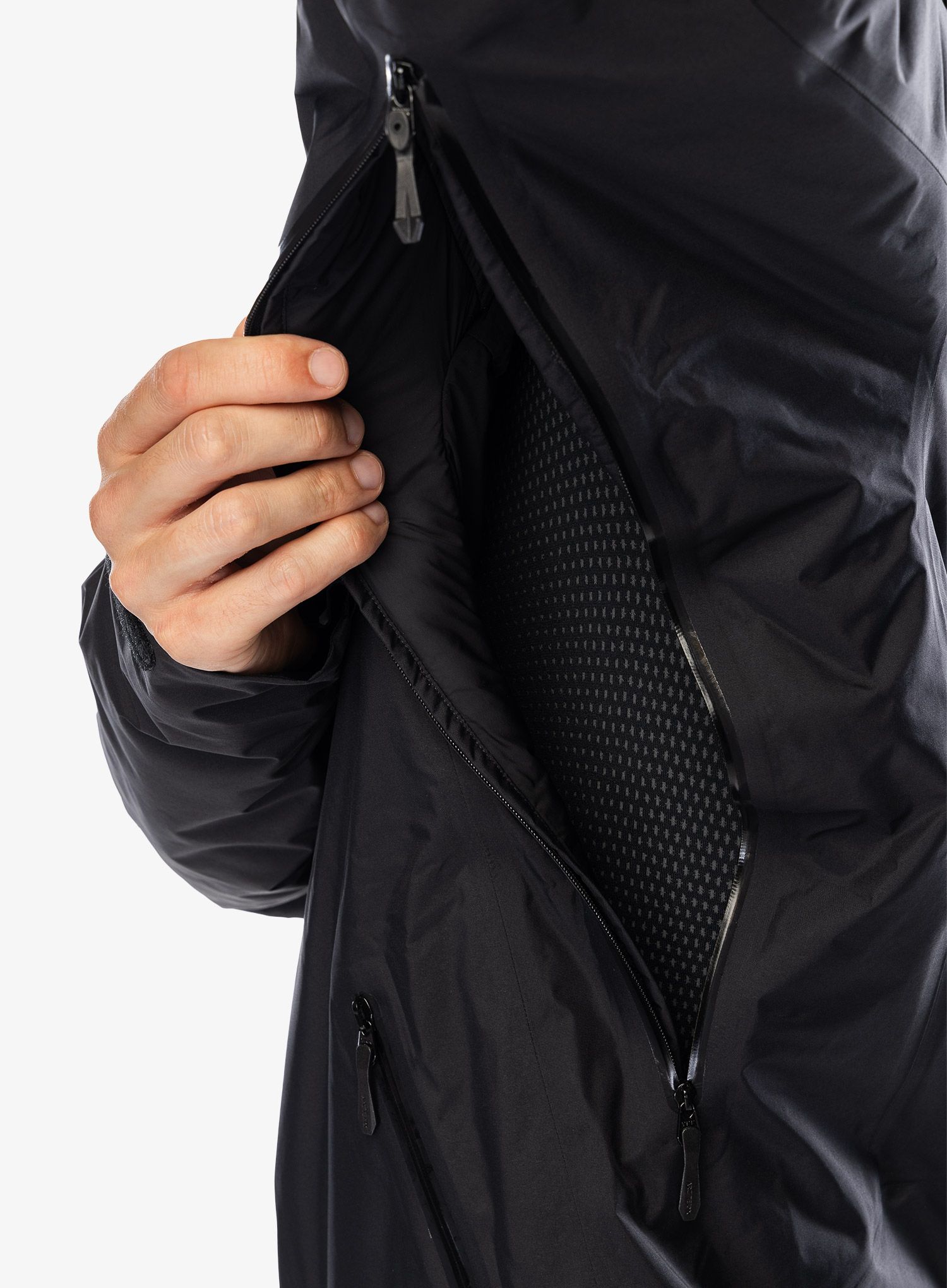 GORE TEX bunda Arcteryx Beta Insulated Jacket - black/black