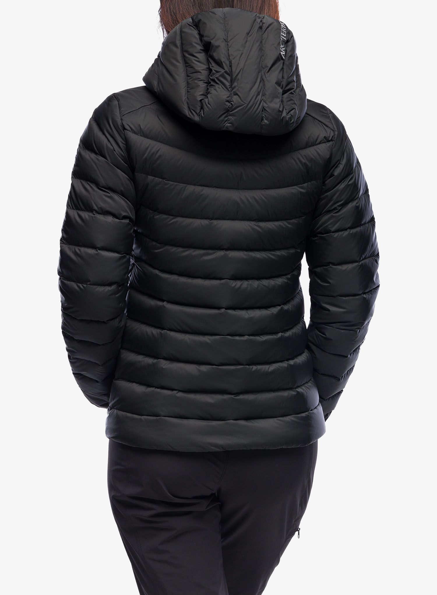 Dámská péřová bunda Arcteryx Cerium Hoody - blk