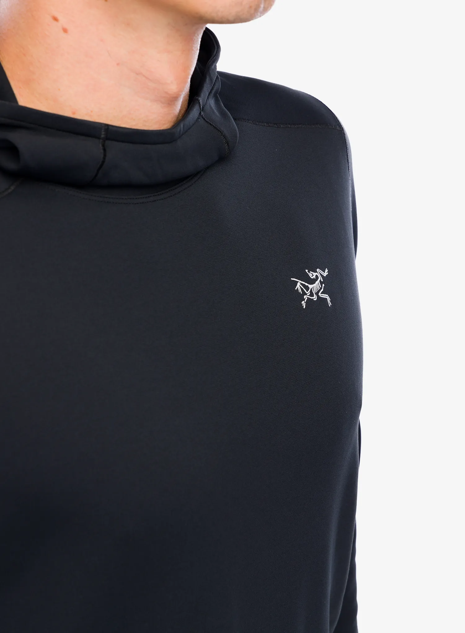 Mikina na běh Arcteryx Cormac Heavyweight Hoody - black