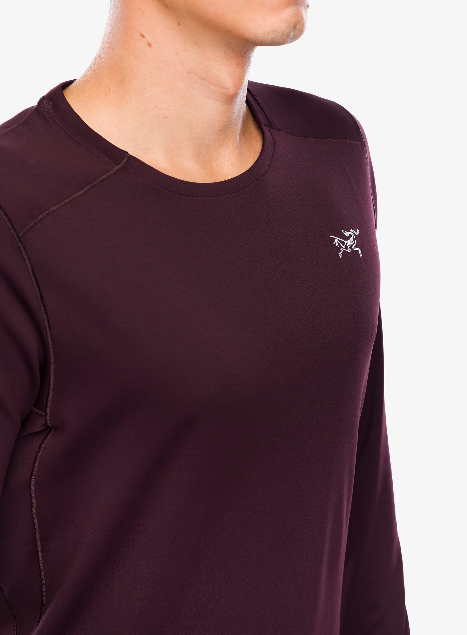Mikina na běh Arcteryx Cormac Heavyweight LS - phantasm
