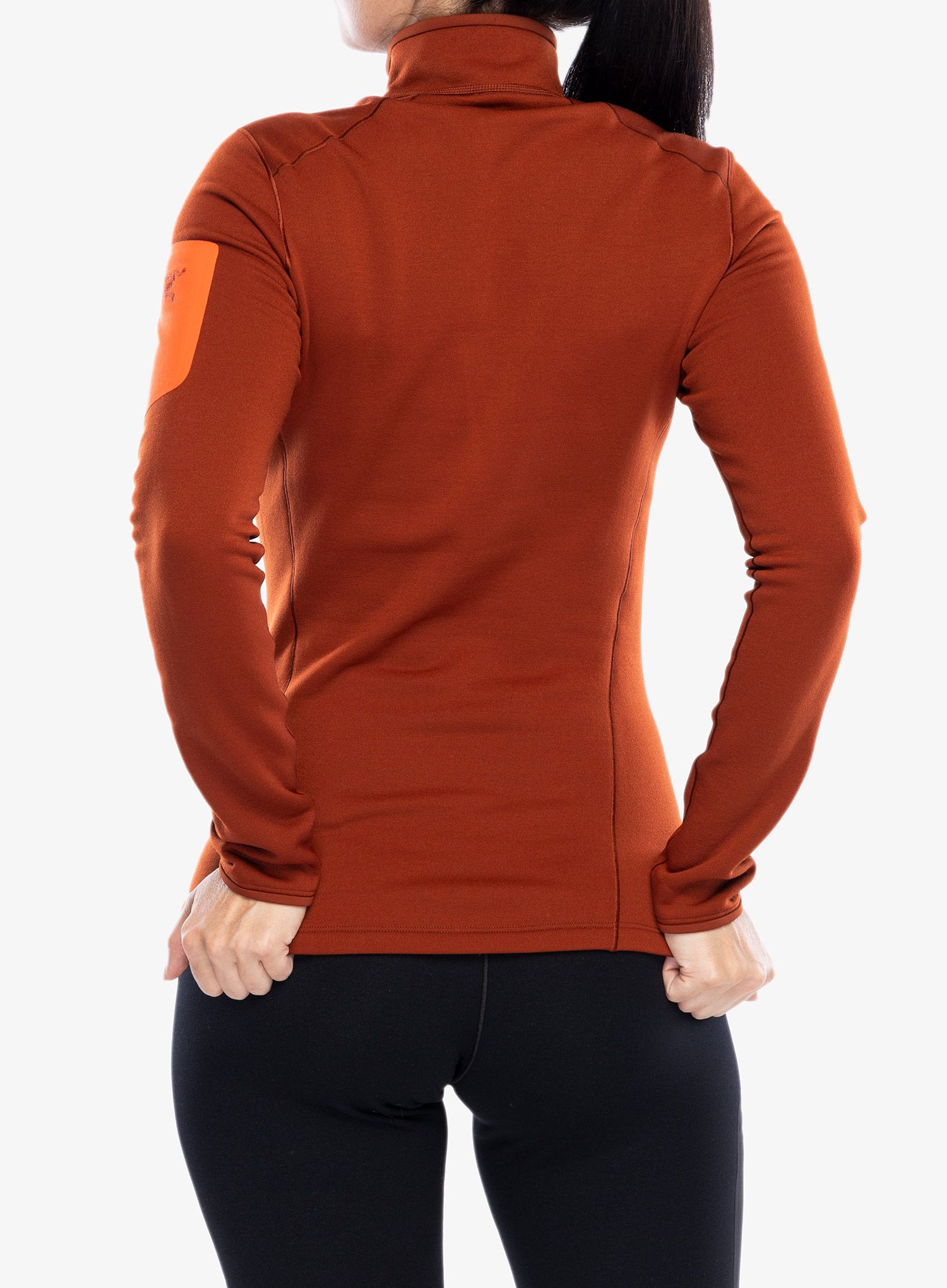 Dámská funkční mikina Arcteryx Kyanite Baselayer Zip Neck - sequoia/solaris
