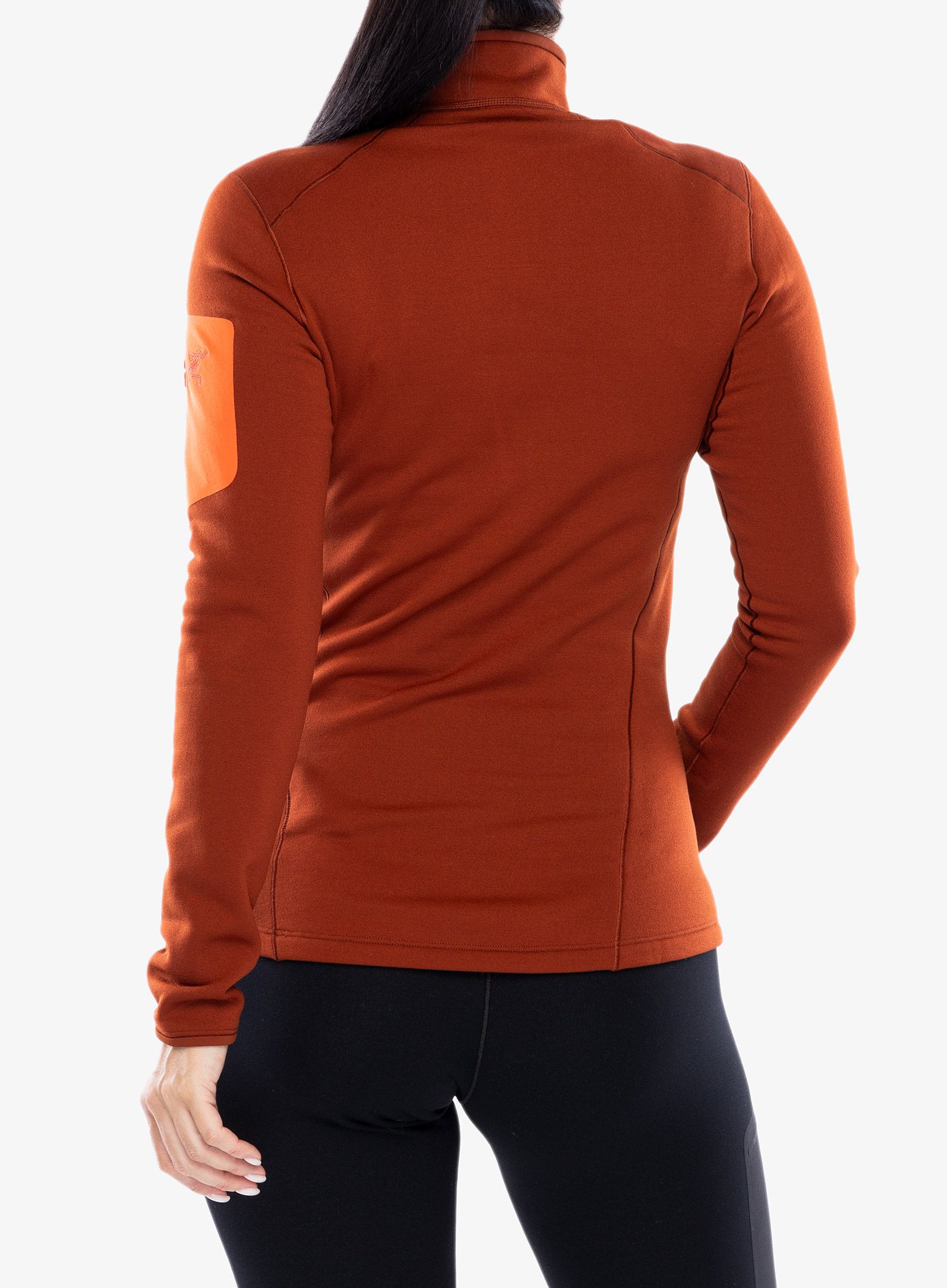Dámská funkční mikina Arcteryx Kyanite Baselayer Zip Neck - sequoia/solaris