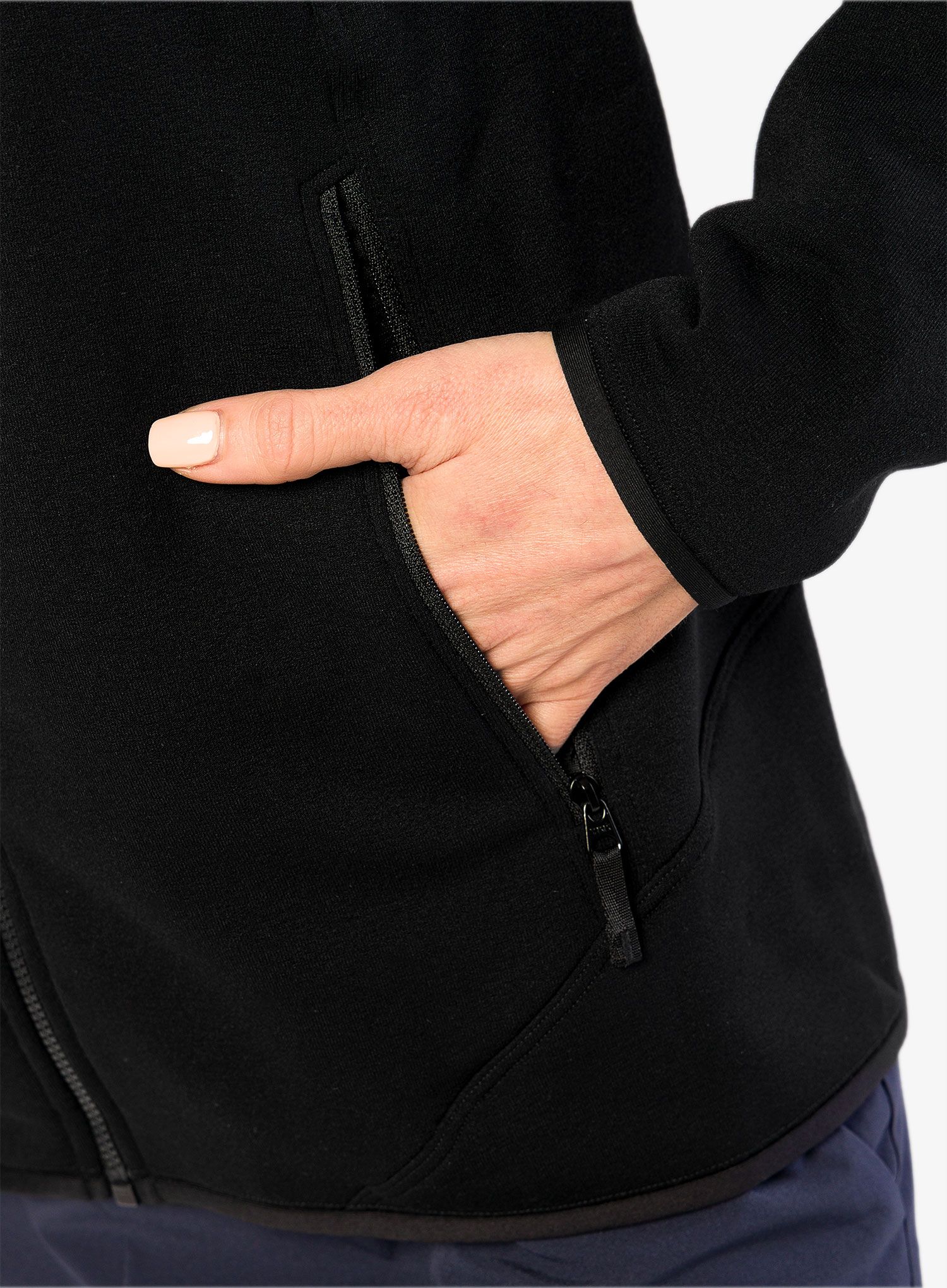 Dámská fleecová mikina Arcteryx Kyanite Hoody - black