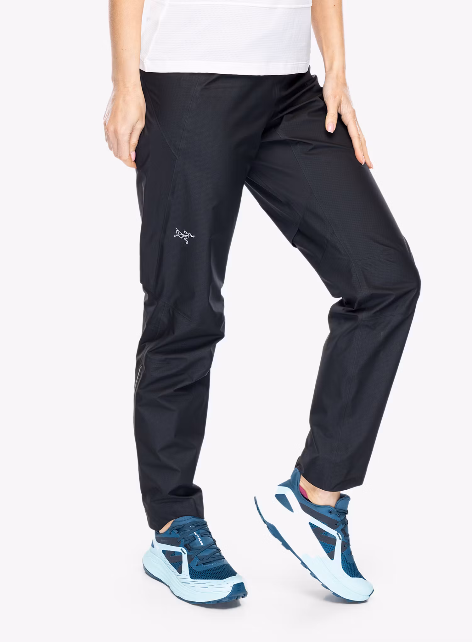 Běžecké kalhoty dámské Arcteryx Norvan Shell Pant - black