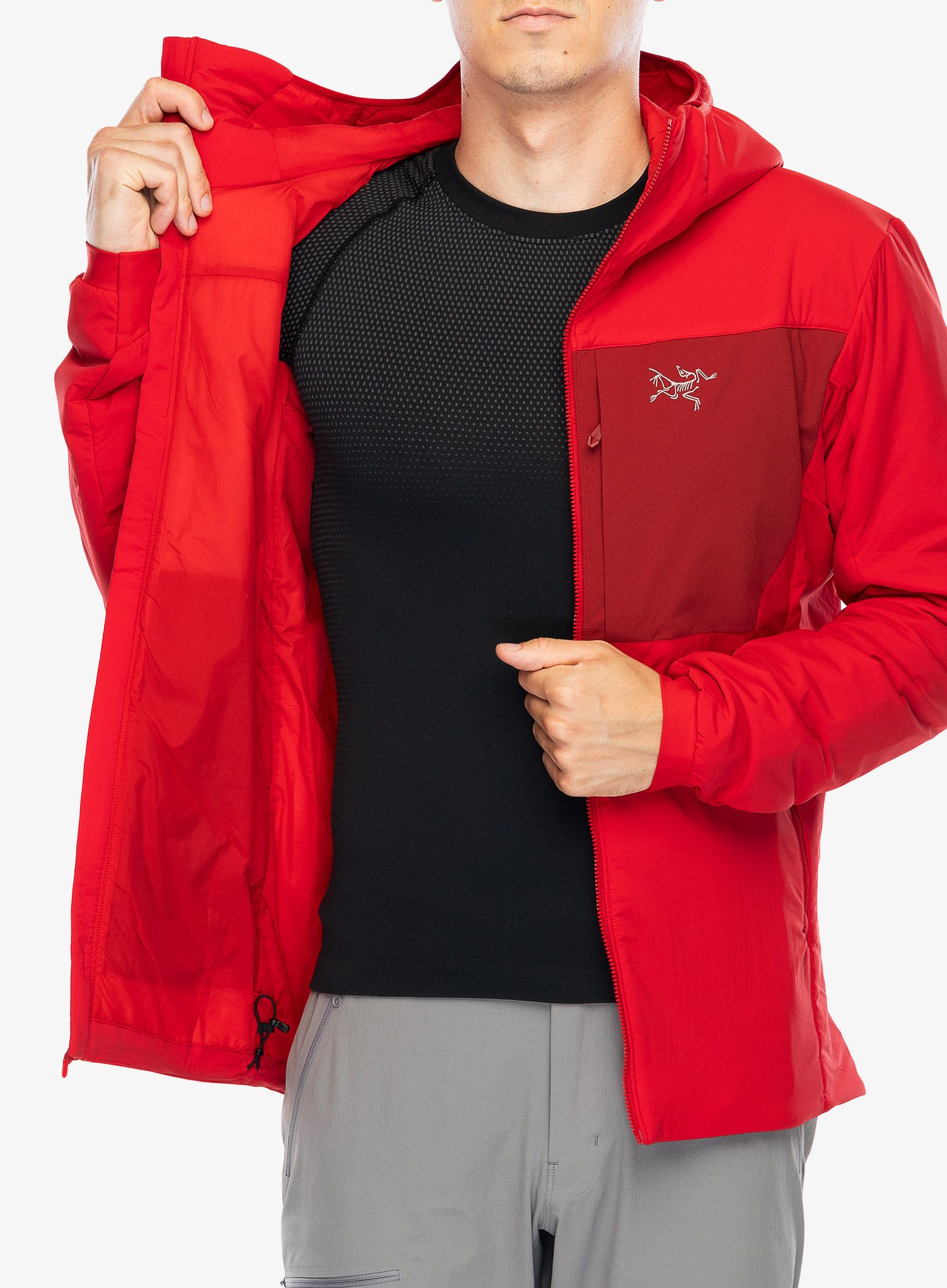 Zateplená bunda Arcteryx Proton Hoody - heritage/heritage