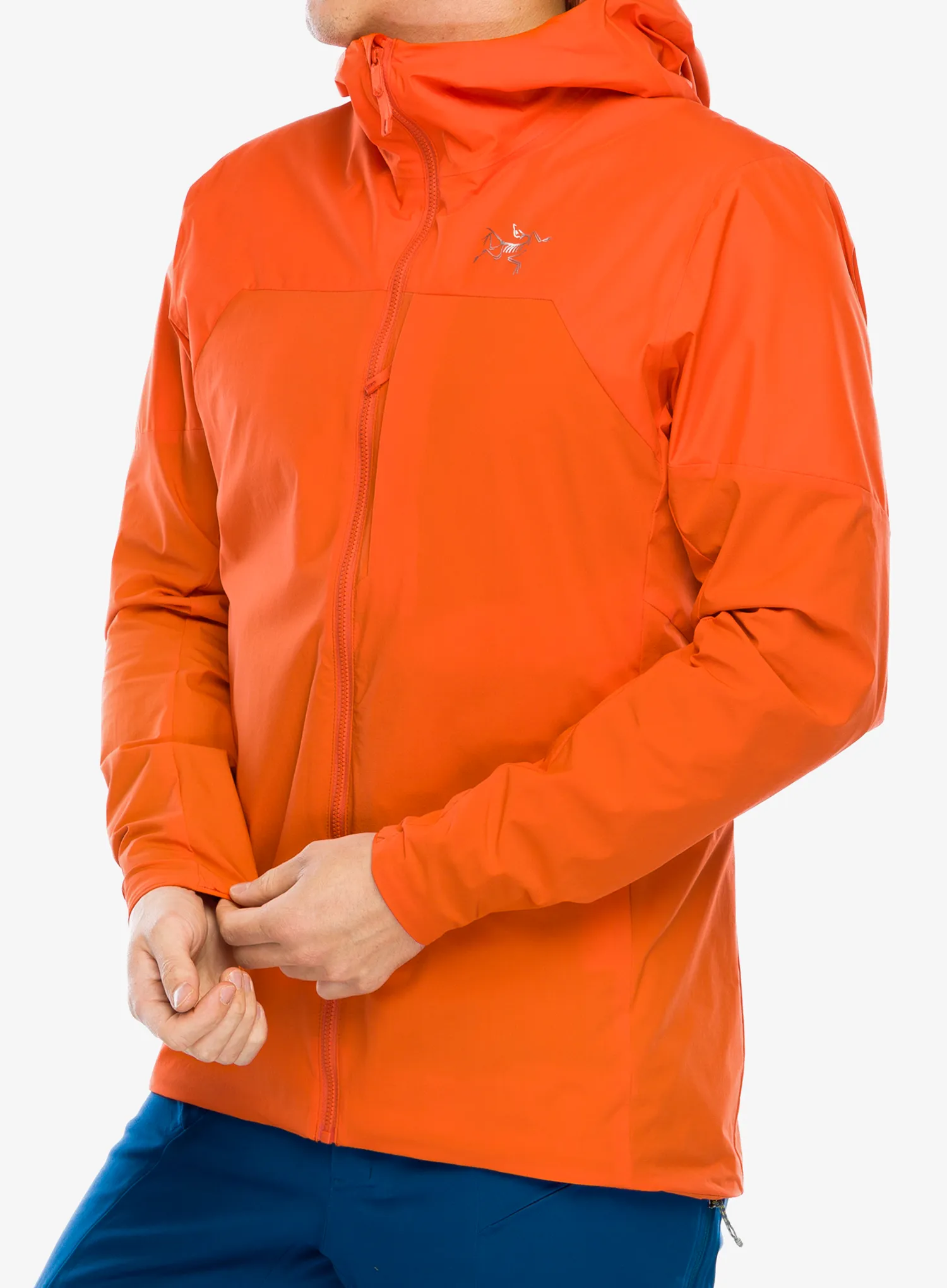 Hybridní bunda Arcteryx Proton Hybrid Hoody - solaris