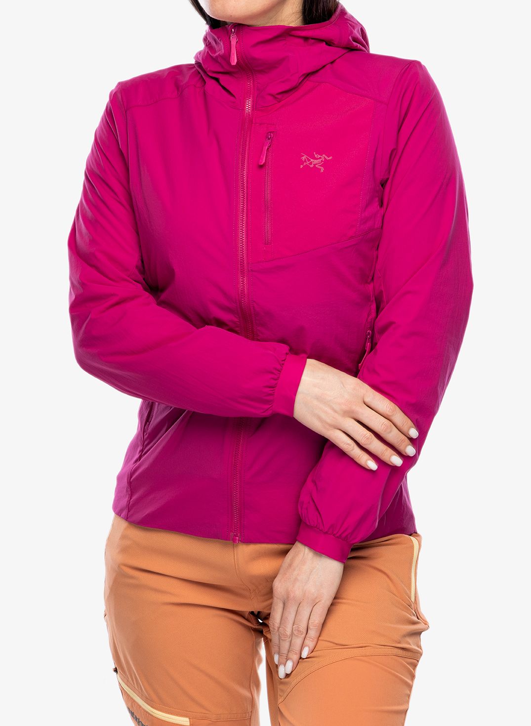 Zateplená bunda dámská Arcteryx Proton Lightweight Hoody - amaranthus
